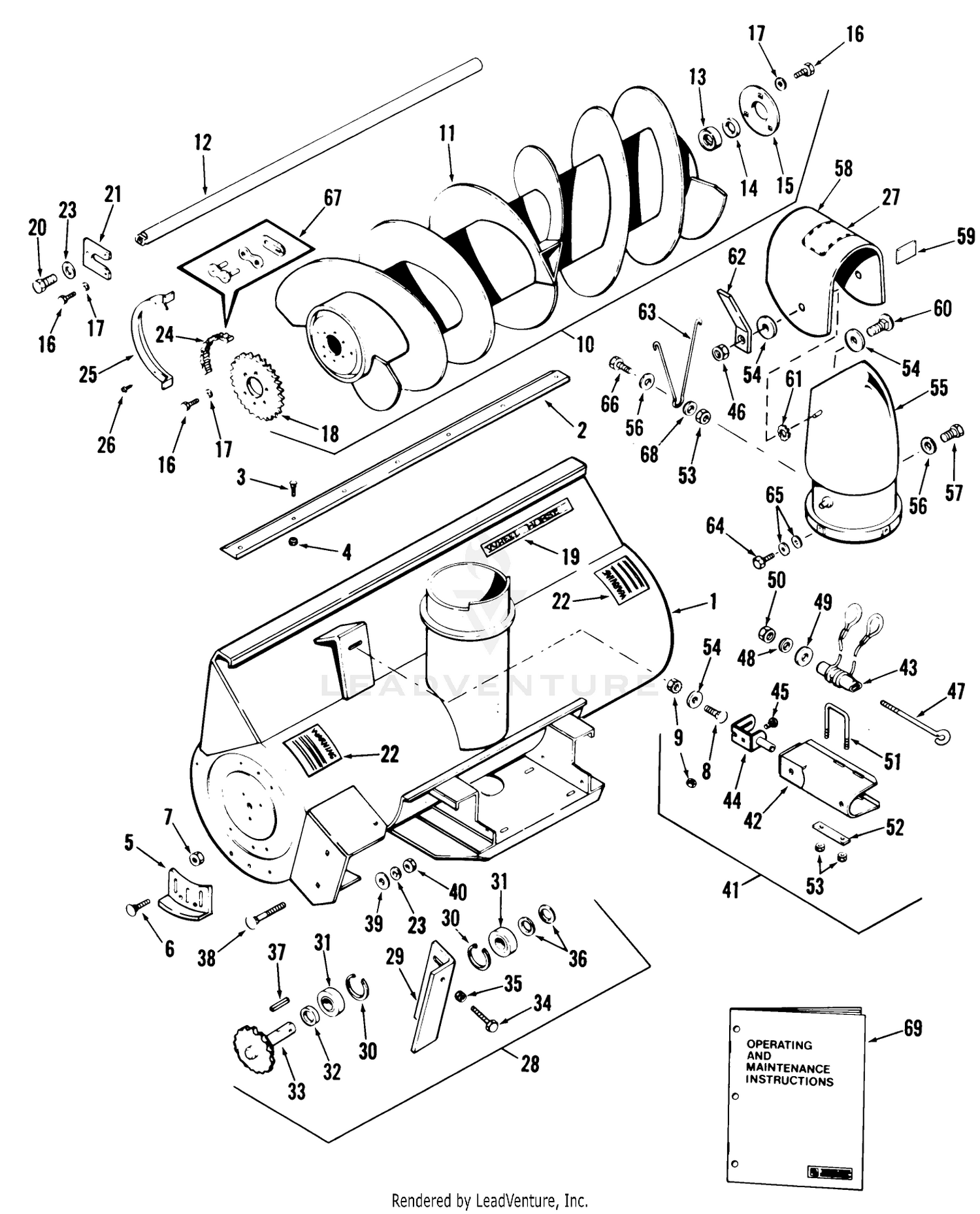 Snowthrowers-48 In. (122 Cm) Vehicle Identification Number 06-48st01