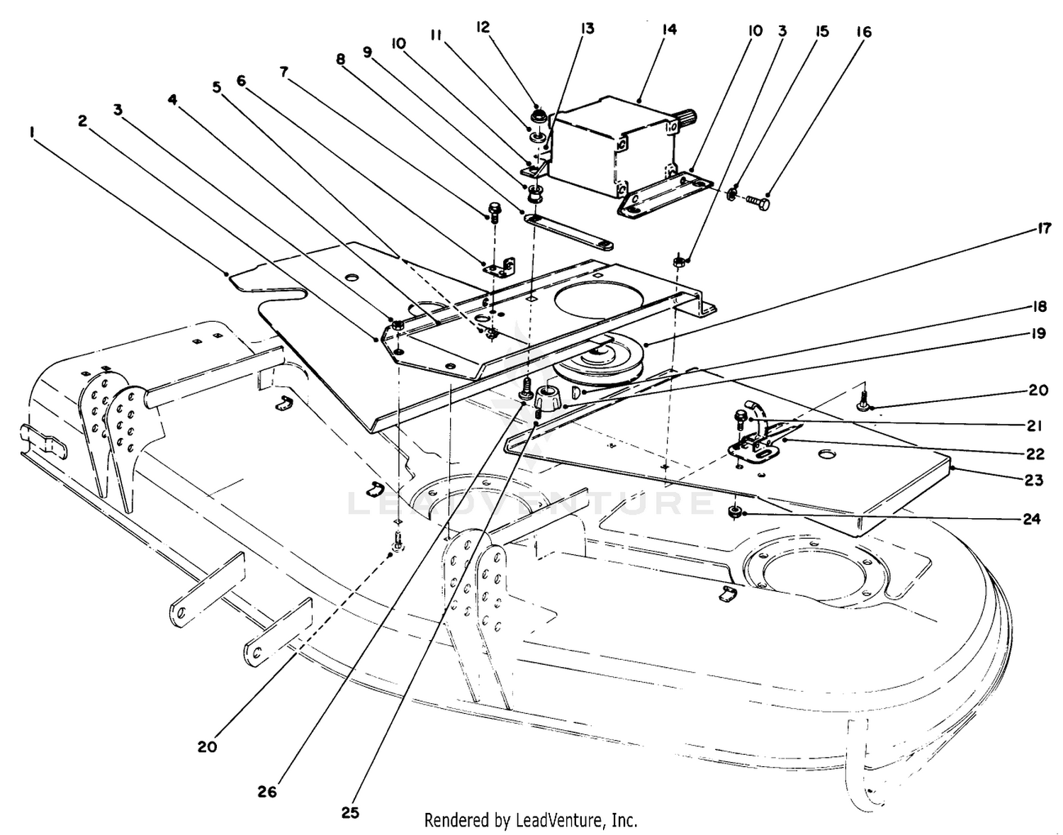 Covers And Gear Box Assembly