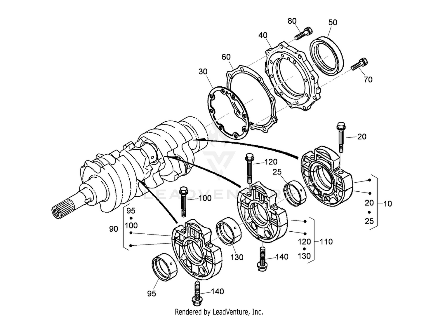 Main Bearing Case Assembly