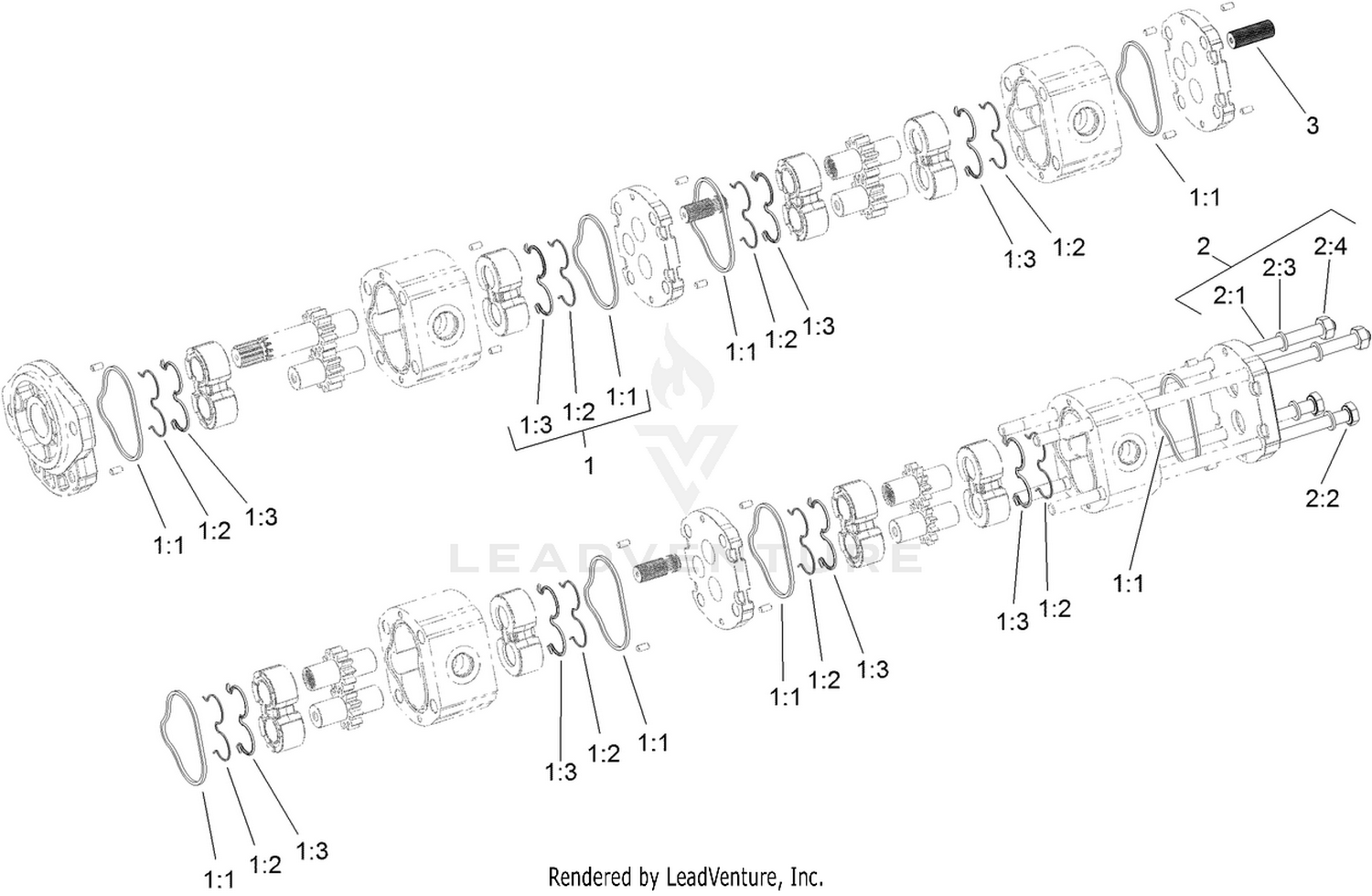 Gear Pump Assembly No. 108-4003