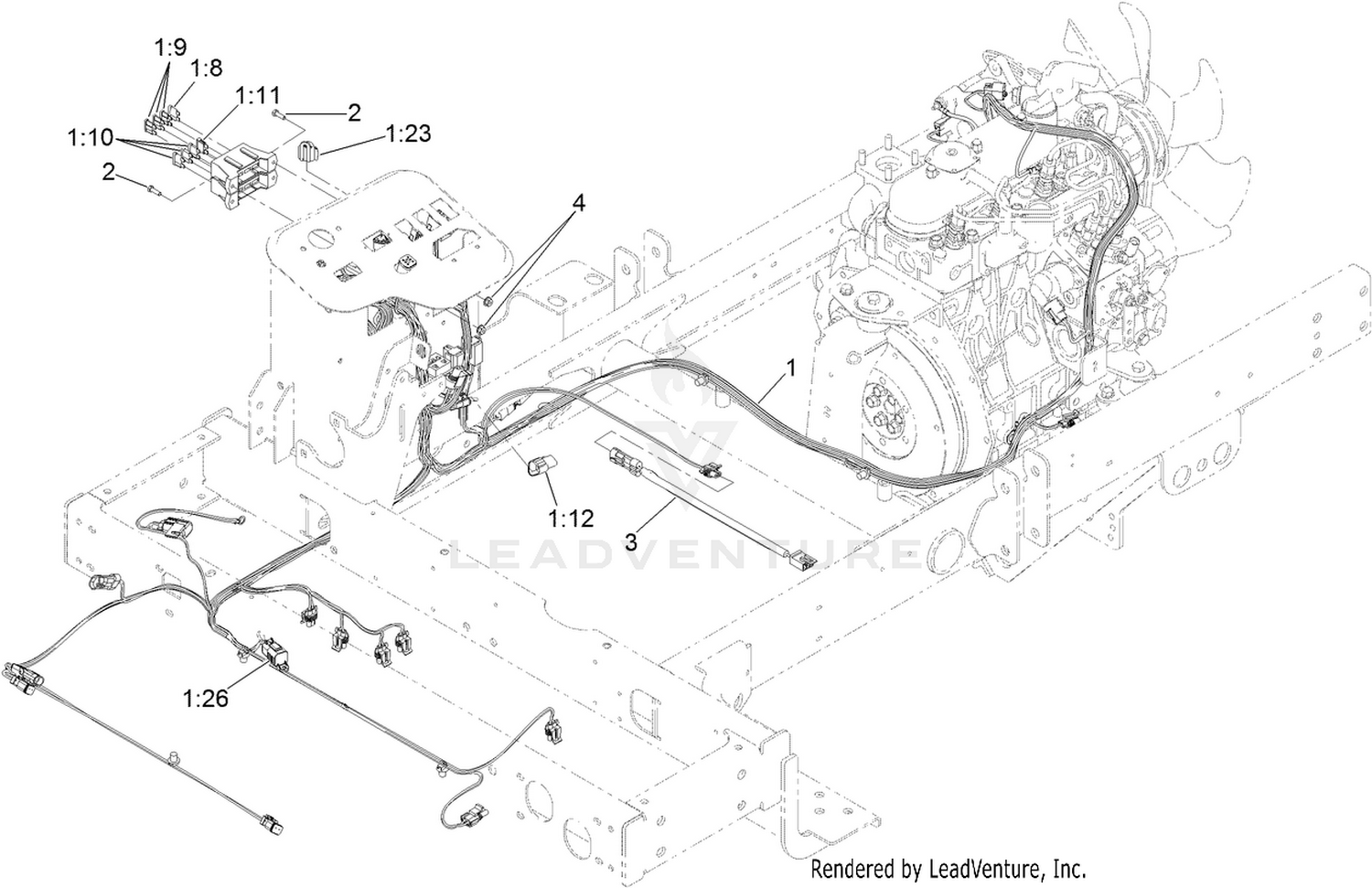 Main Wire Harness Assembly