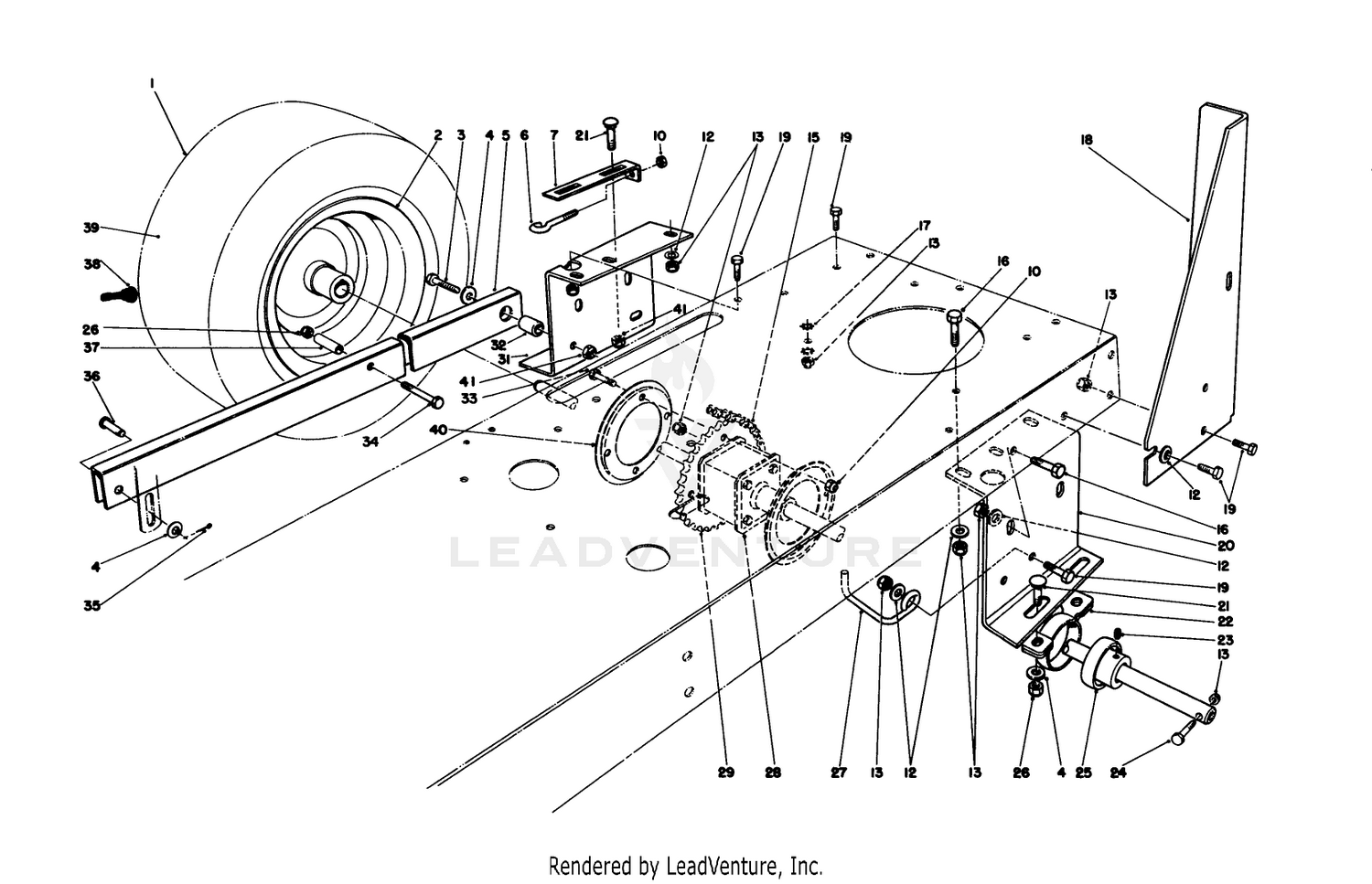 Rear Axle Assembly