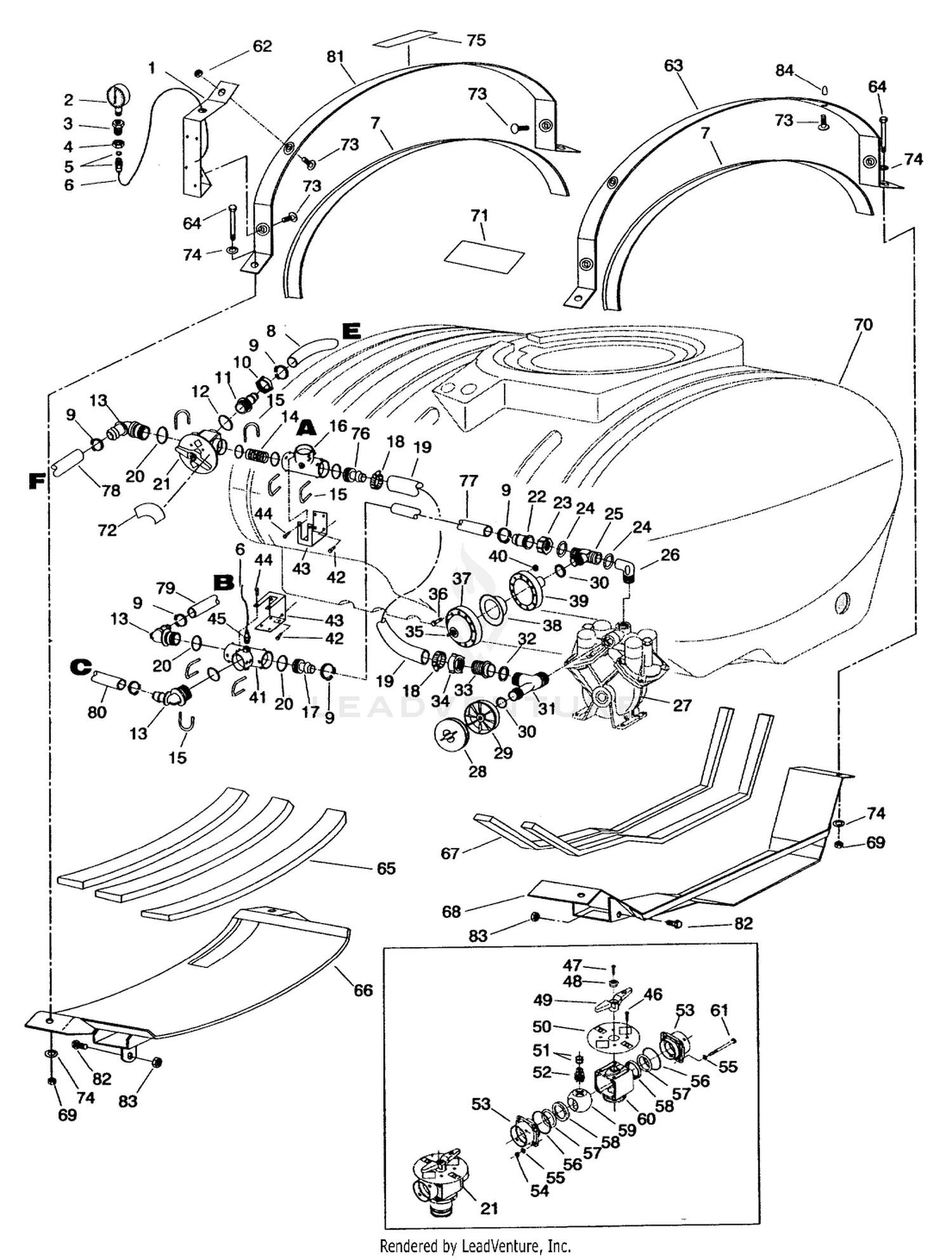 TANK/SADDLE ASM