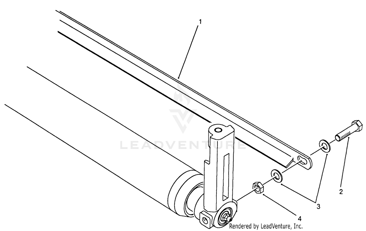 Cutting Unit Roller Scraper Model No. 03442 (optional)