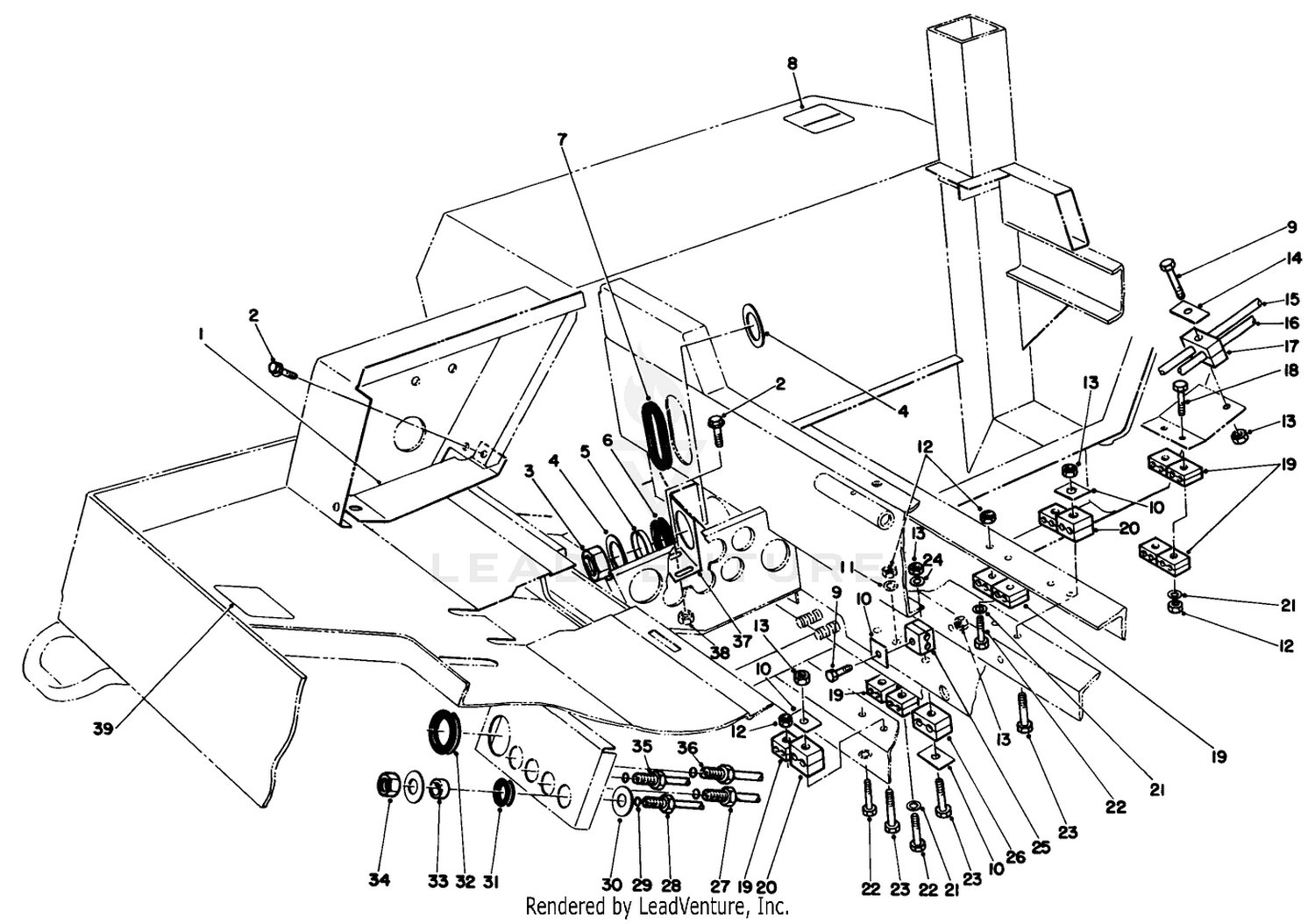Hydraulic Line Clamps Assembly