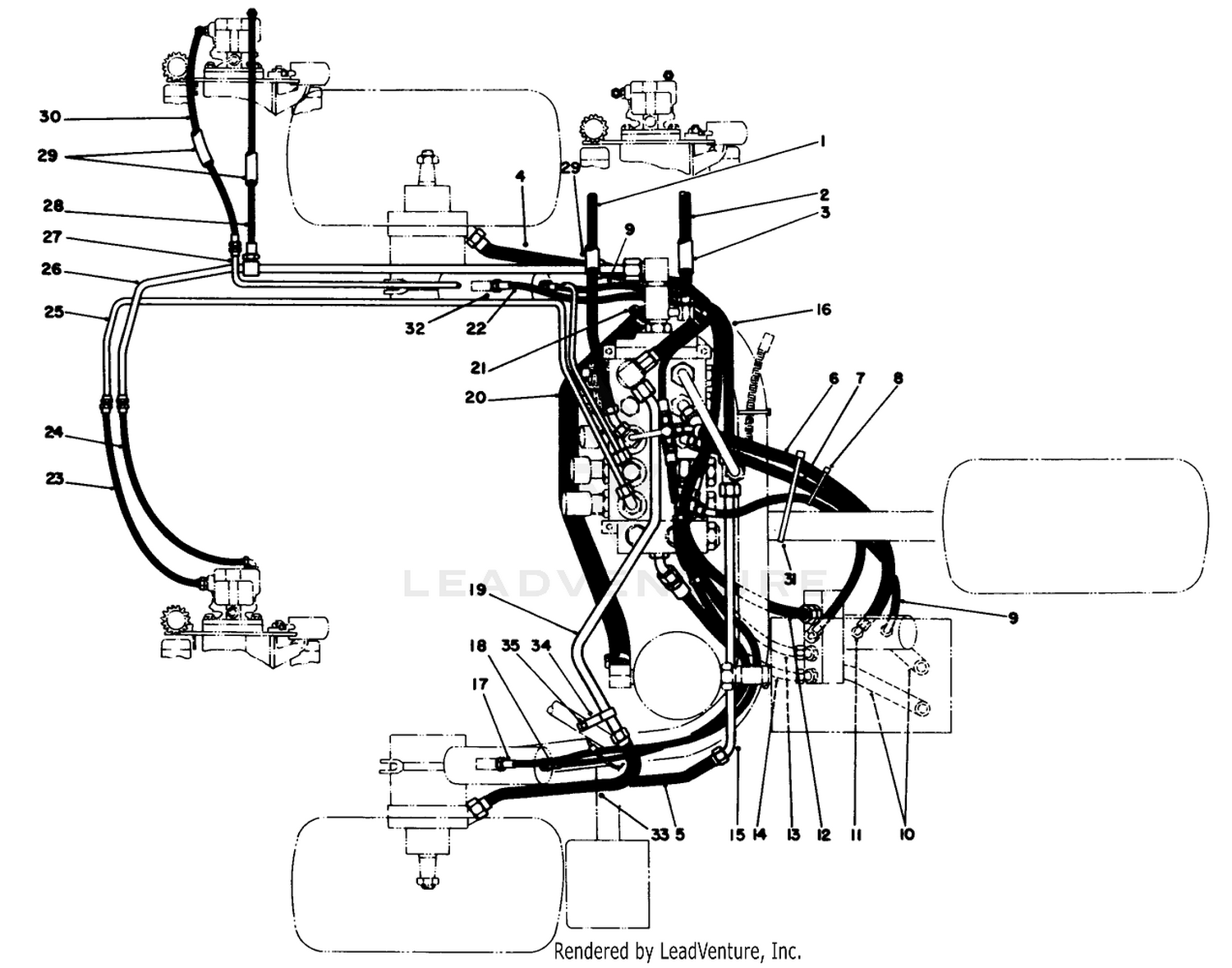 Hydraulic Systems Diagram