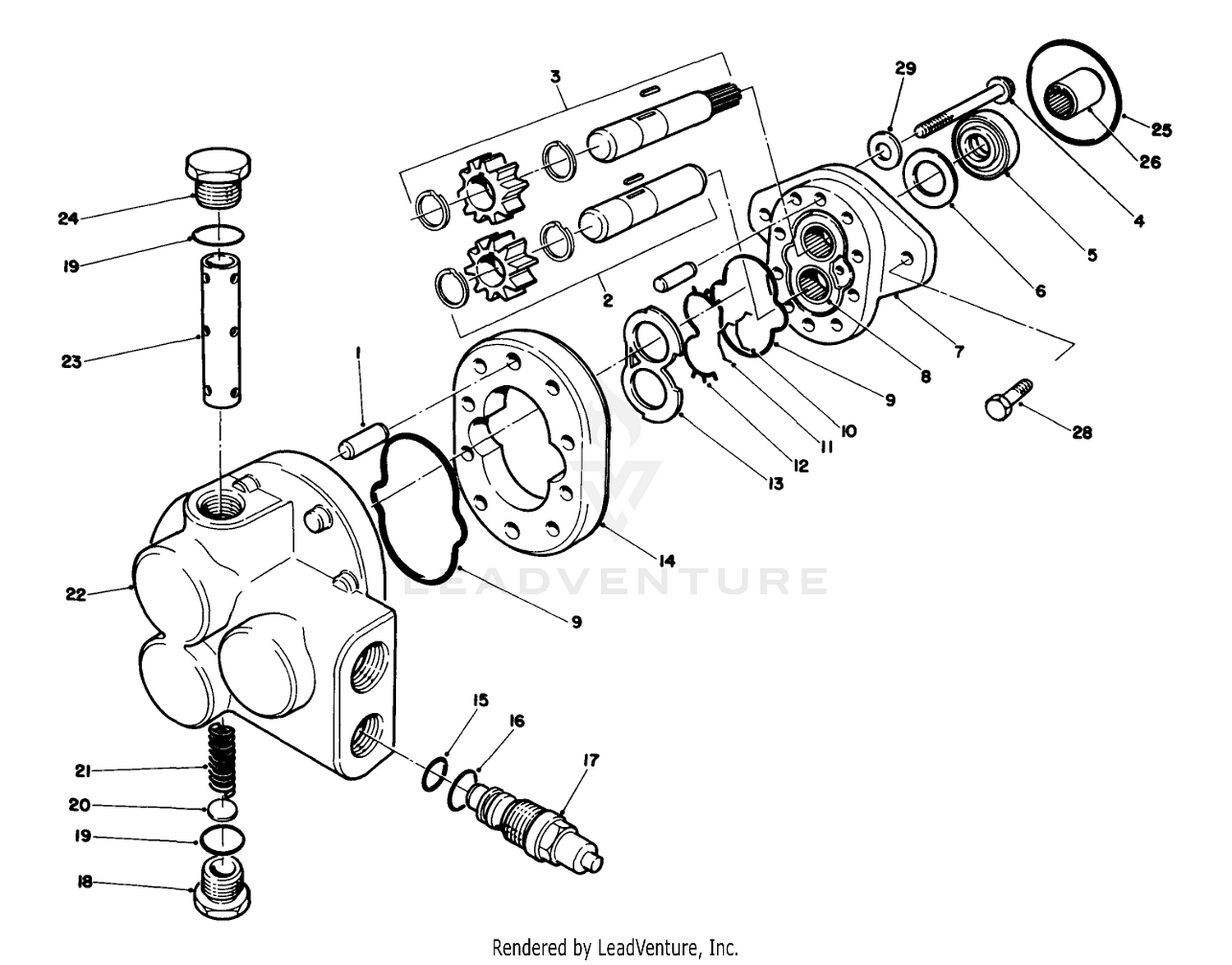 Gear Pump Assembly No. 86-5600