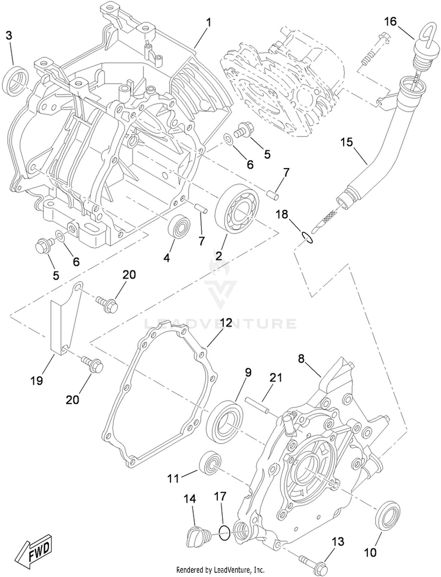 Crankcase Assembly