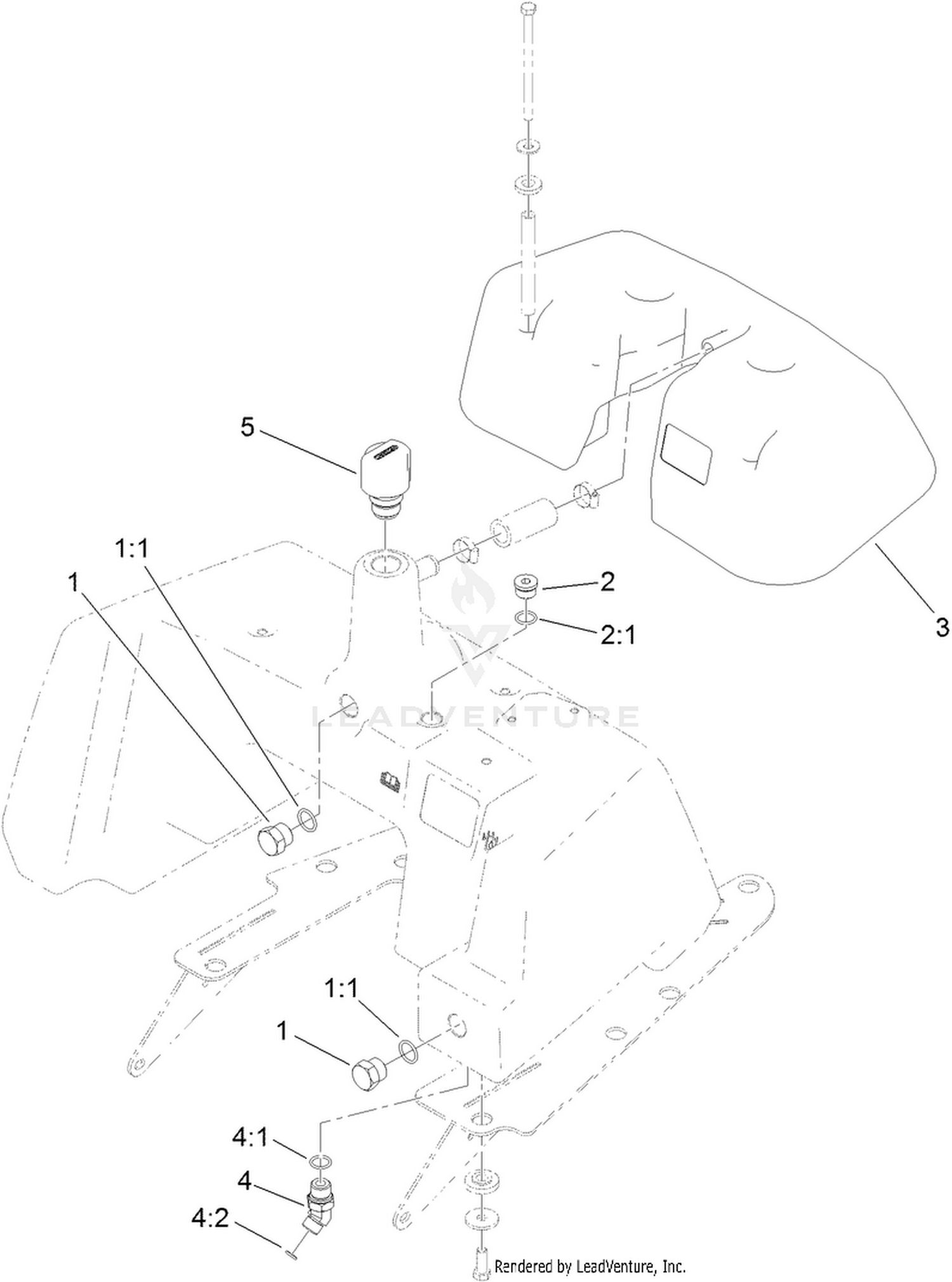 Hydraulic Tank Cover Assembly