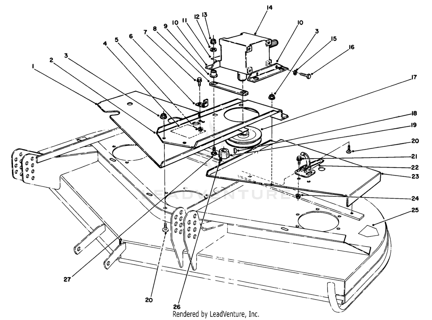 52" Cutting Unit Model No. 30568 (continued)