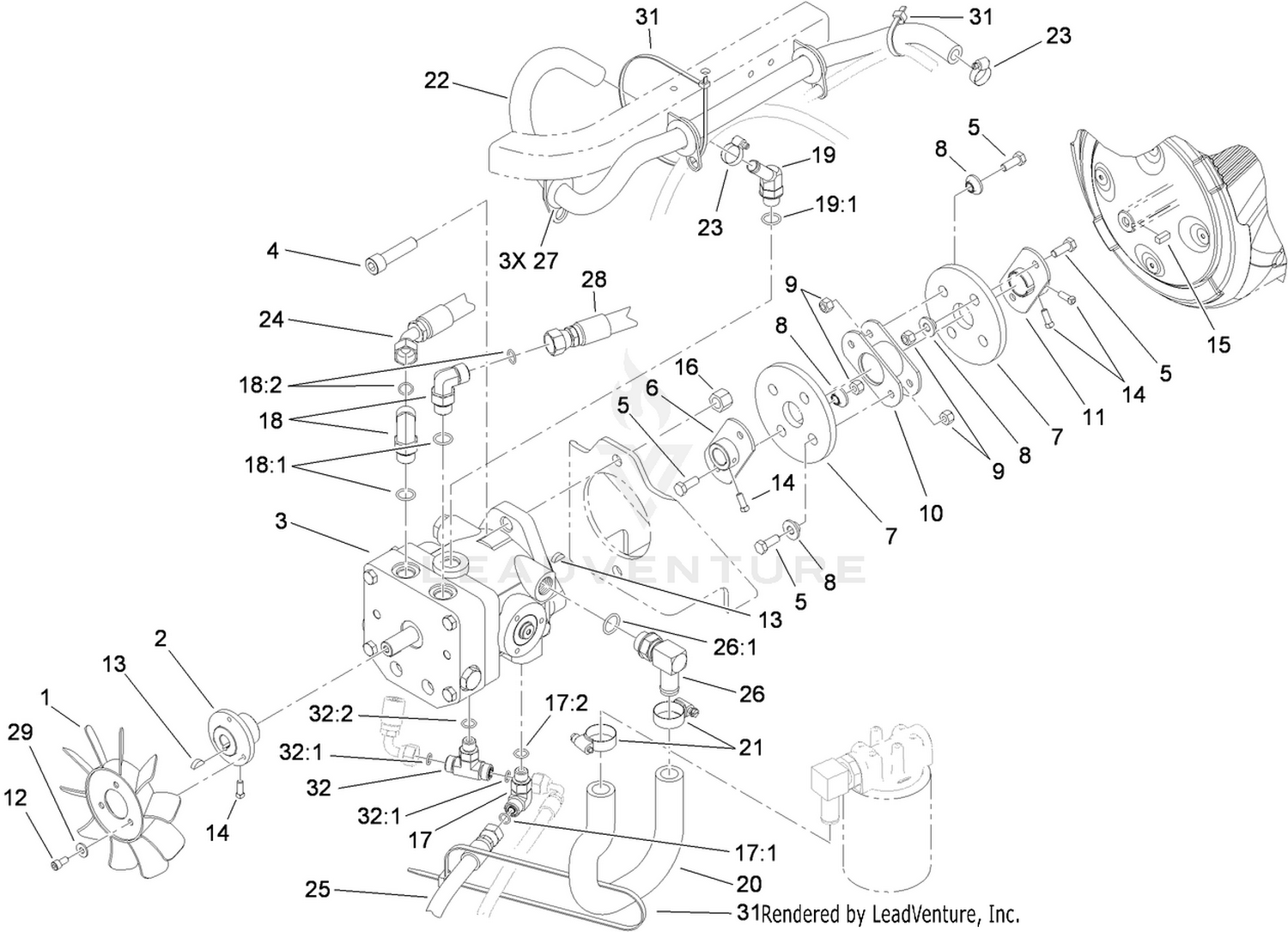 Pump and Coupling Assembly