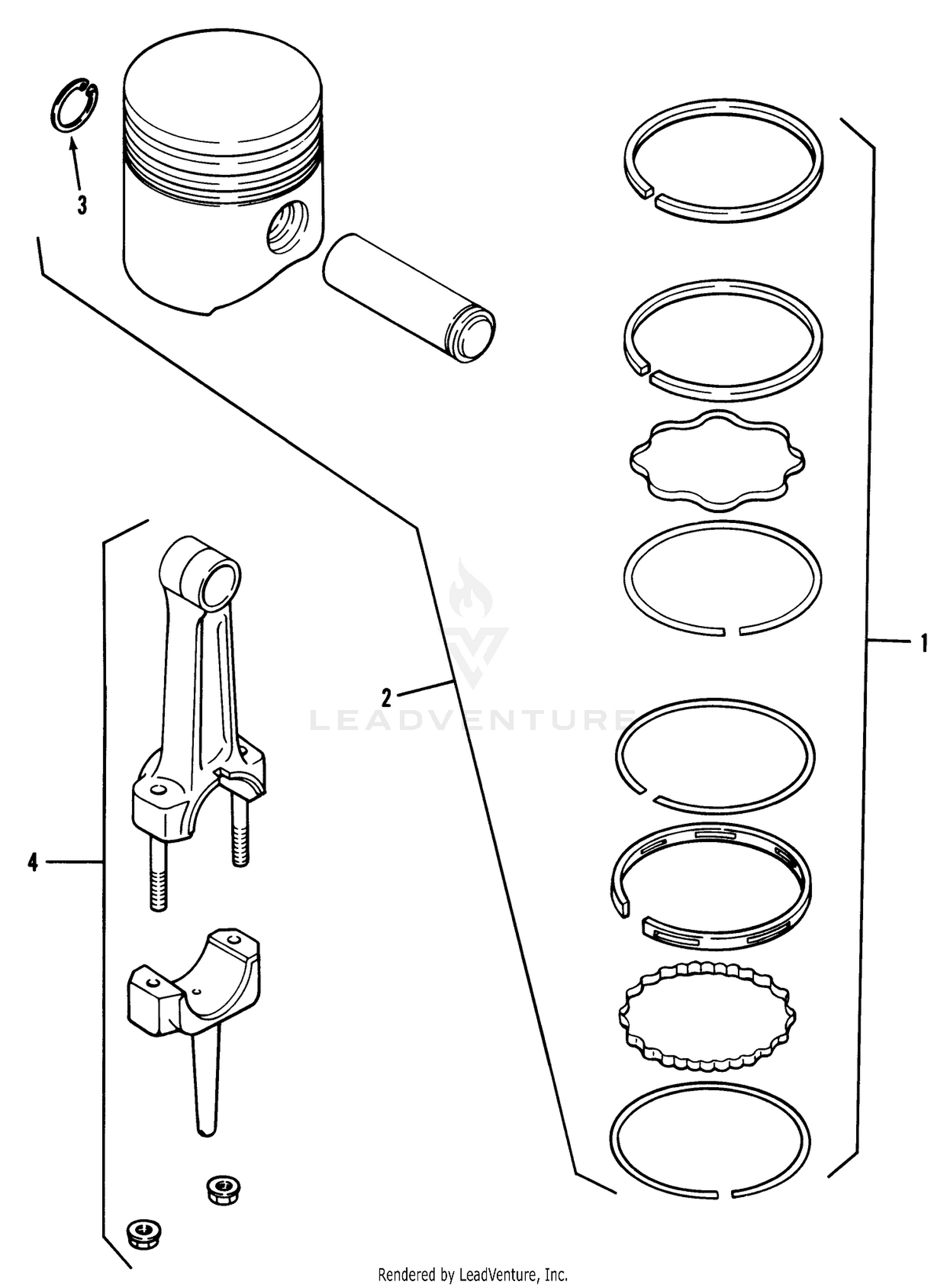 Kohler Piston  Rings