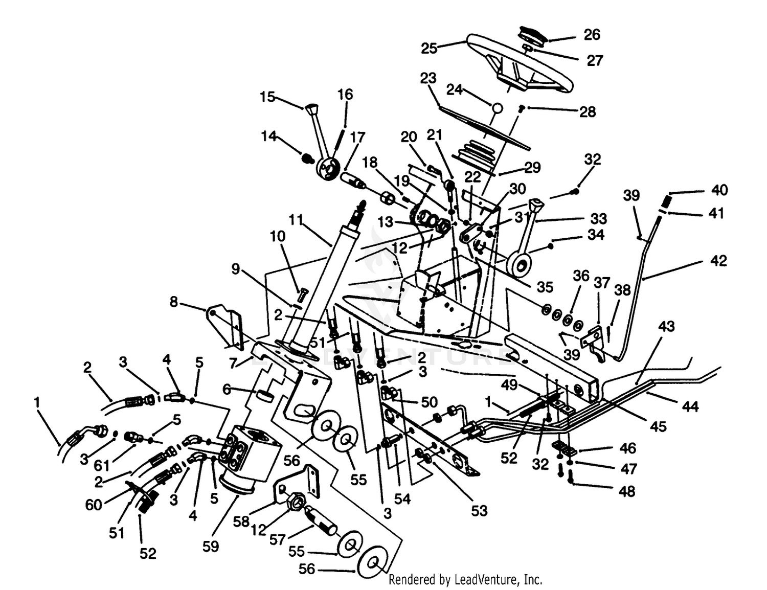 Steering Tower Assembly