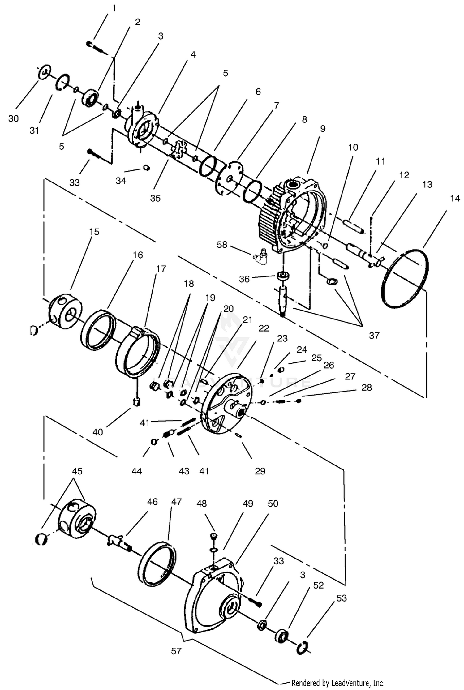 Eaton Hydrostatic Transmission #1100-062