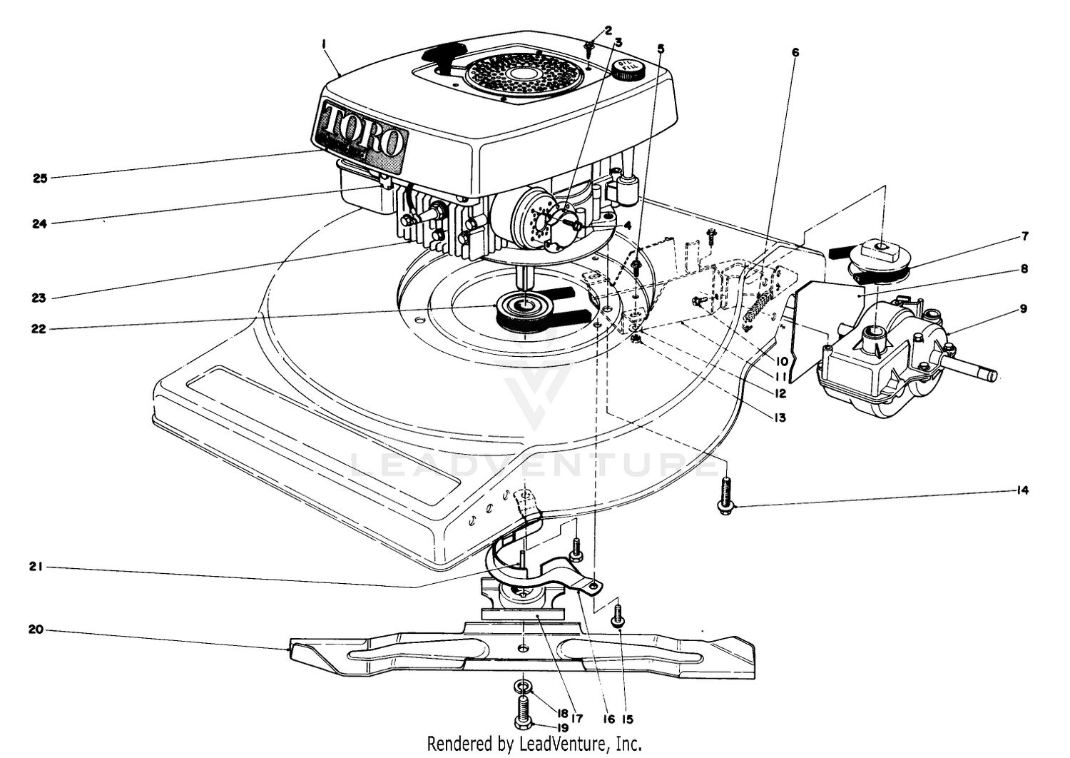Engine Assembly (model No. 16890)
