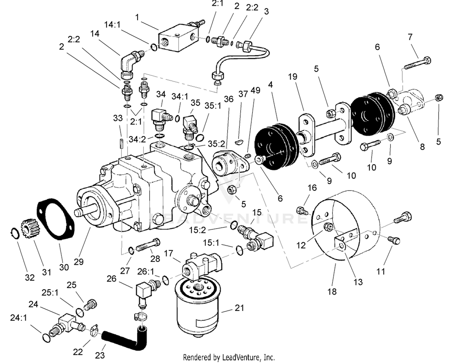 Hydrostatic Transmission Assembly