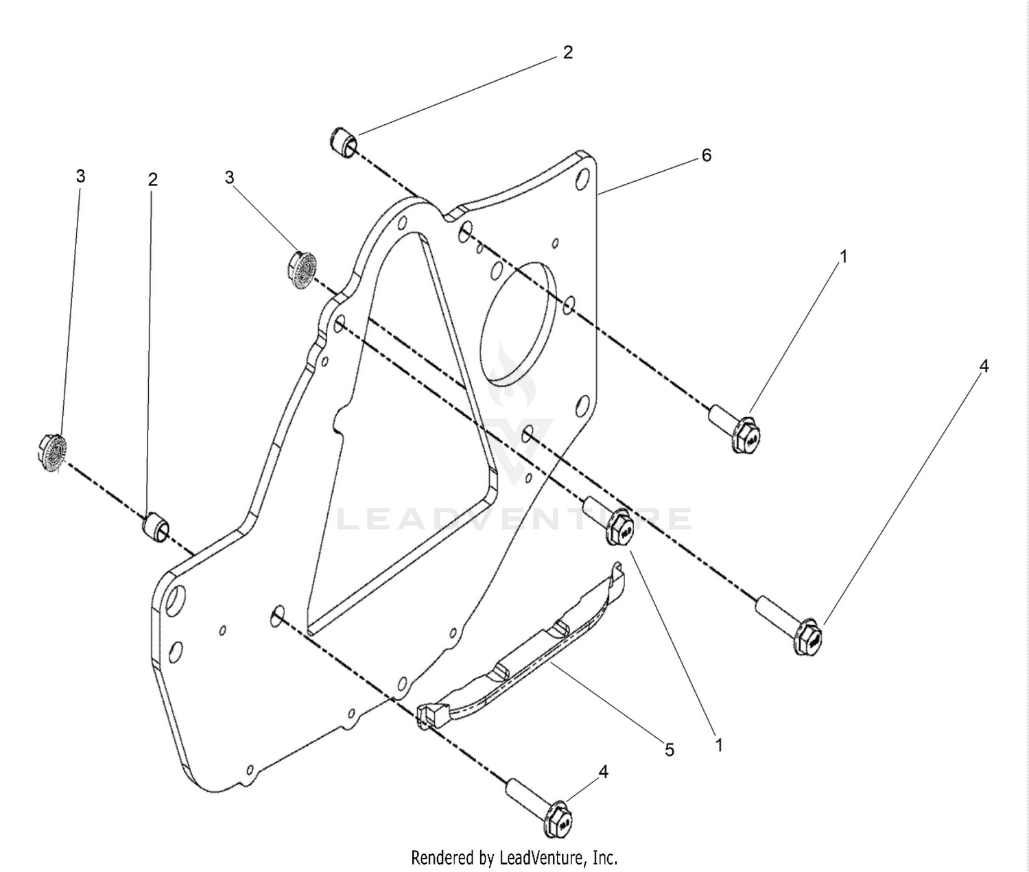 Rear Plate Assembly