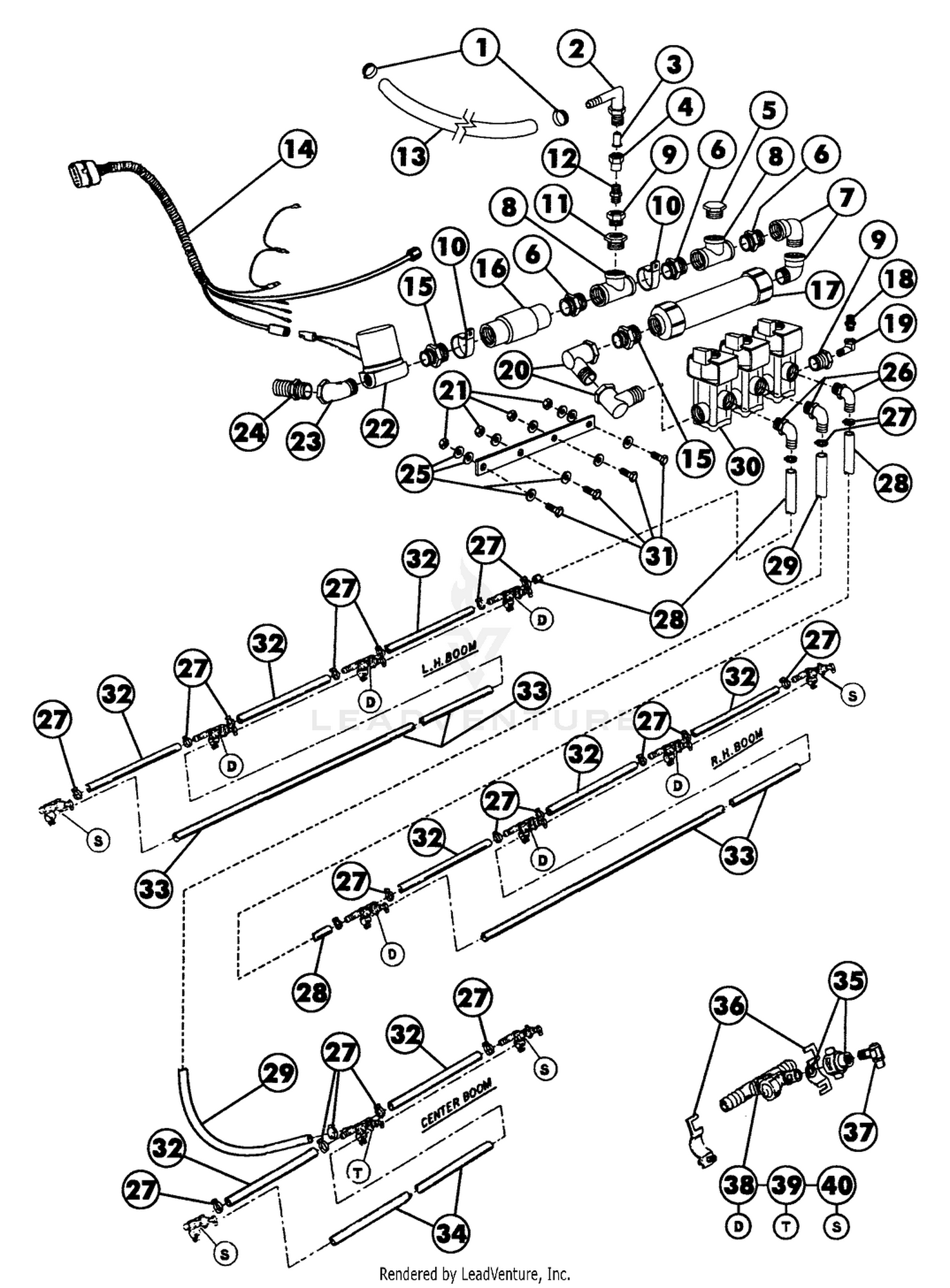 MOTORIZED CONTROL VALVE  BOOMS