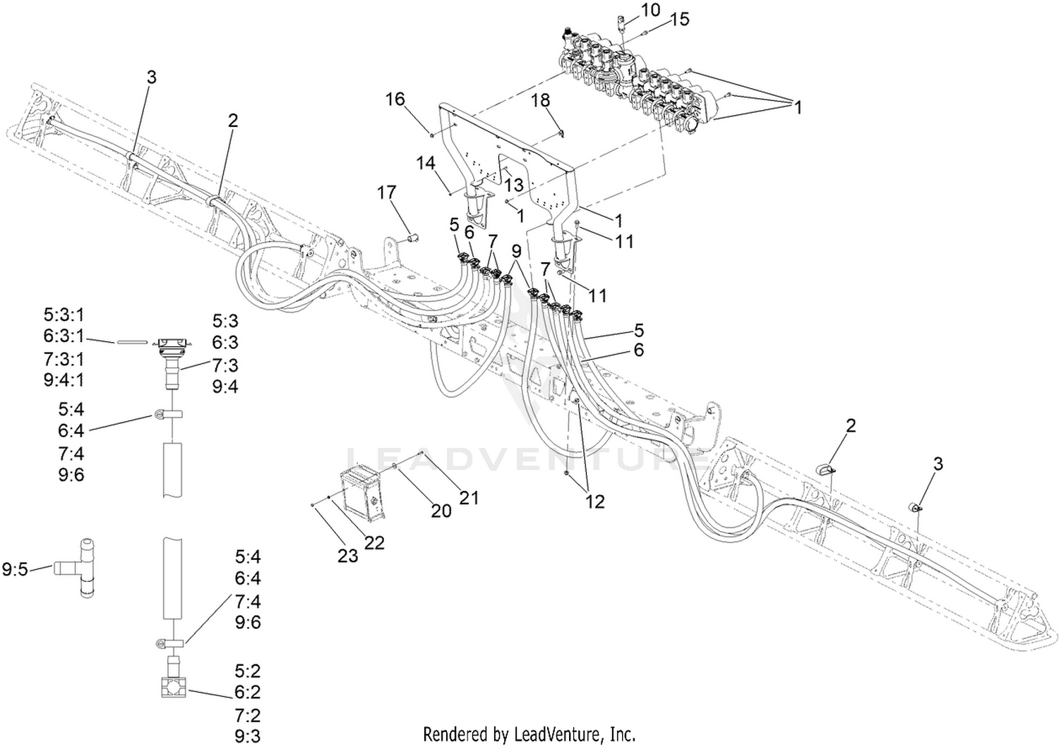Valve Mount and Hose Assembly