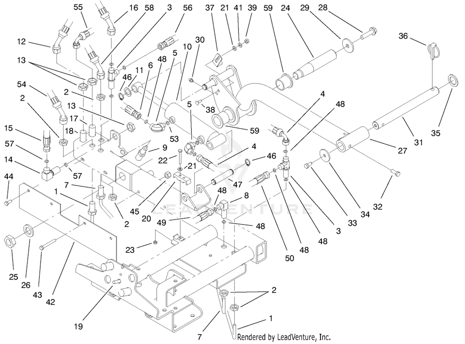 Rear Lift Arm Assembly