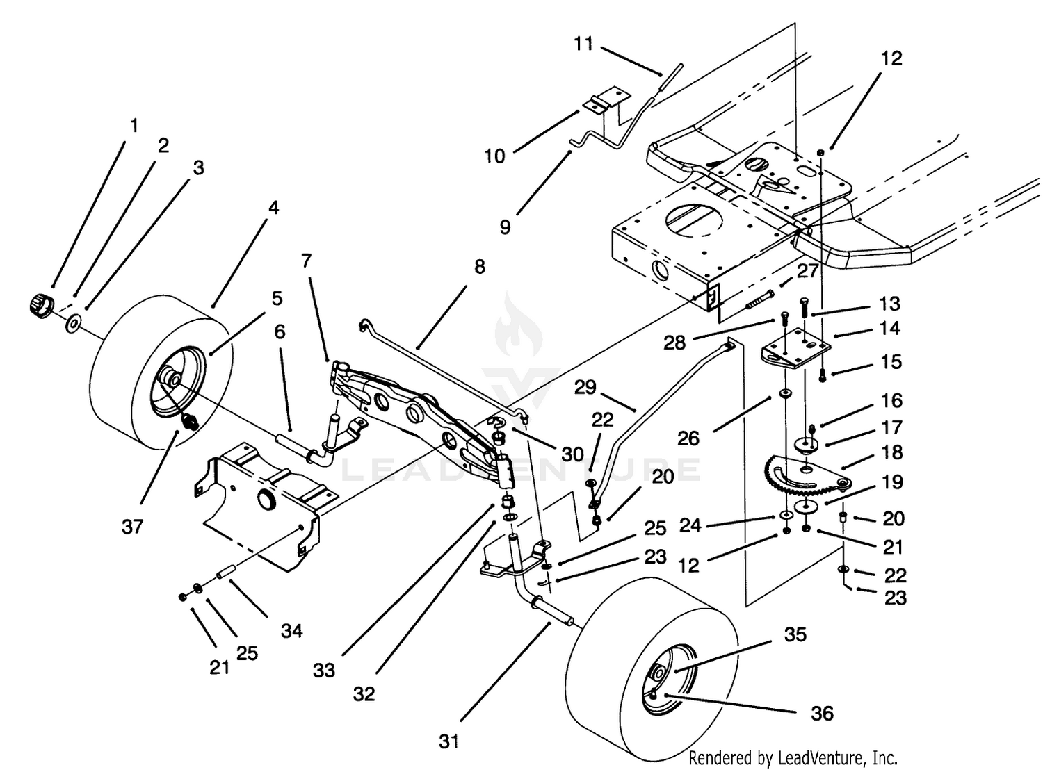Front Axle Assembly
