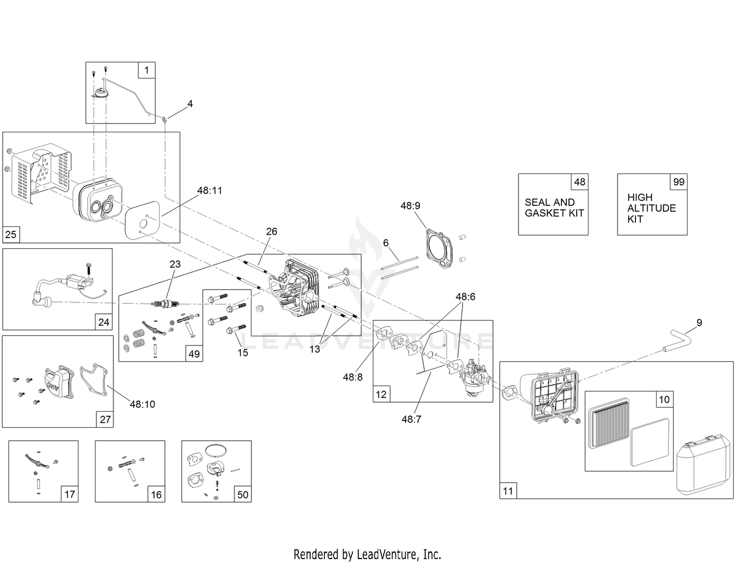 Dipstick and Gasket Assembly