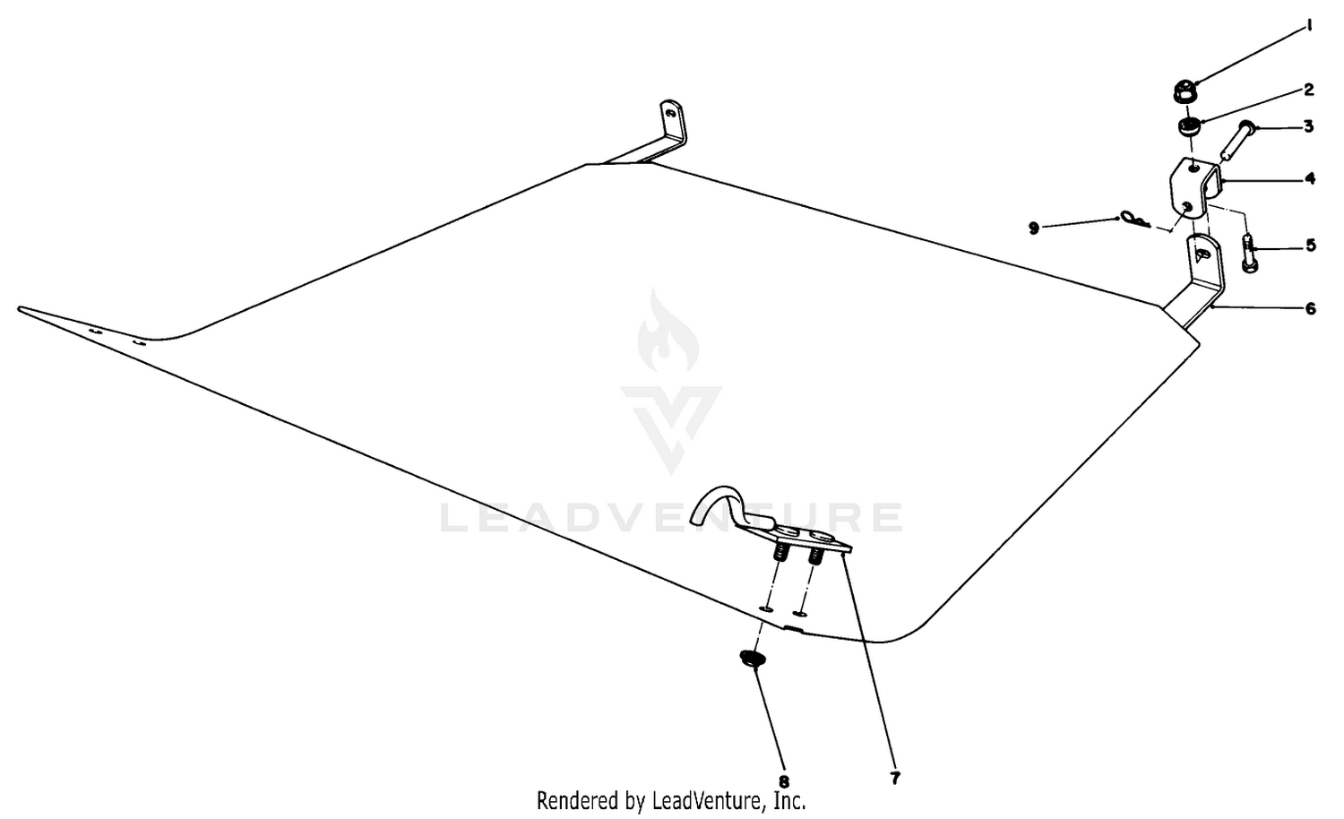 Tractor "belly Shield" Assembly