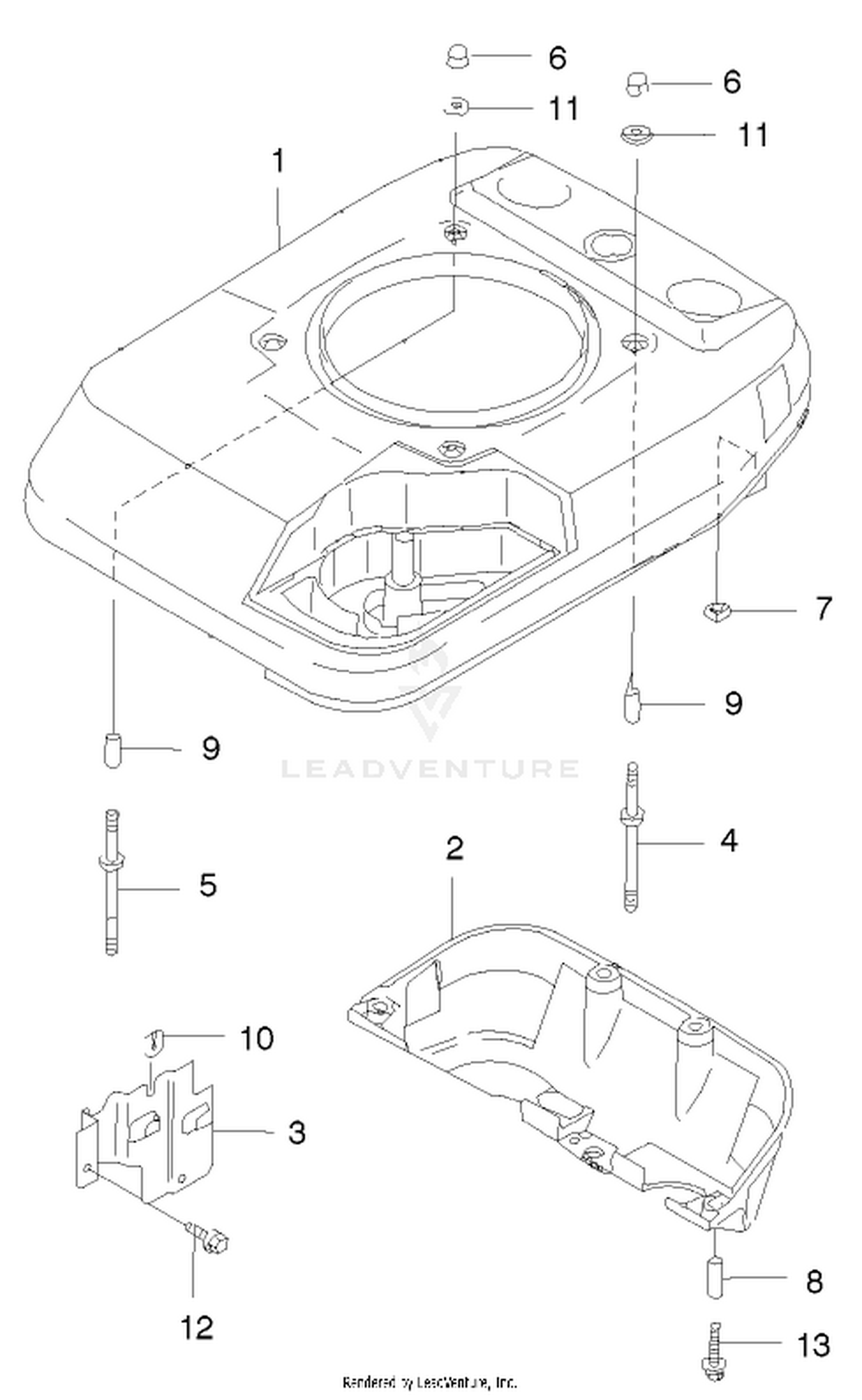 Cover And Cooling Assembly