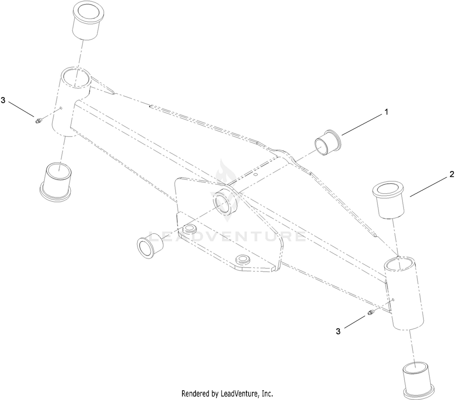 Axle Assembly No. 114-5982-01