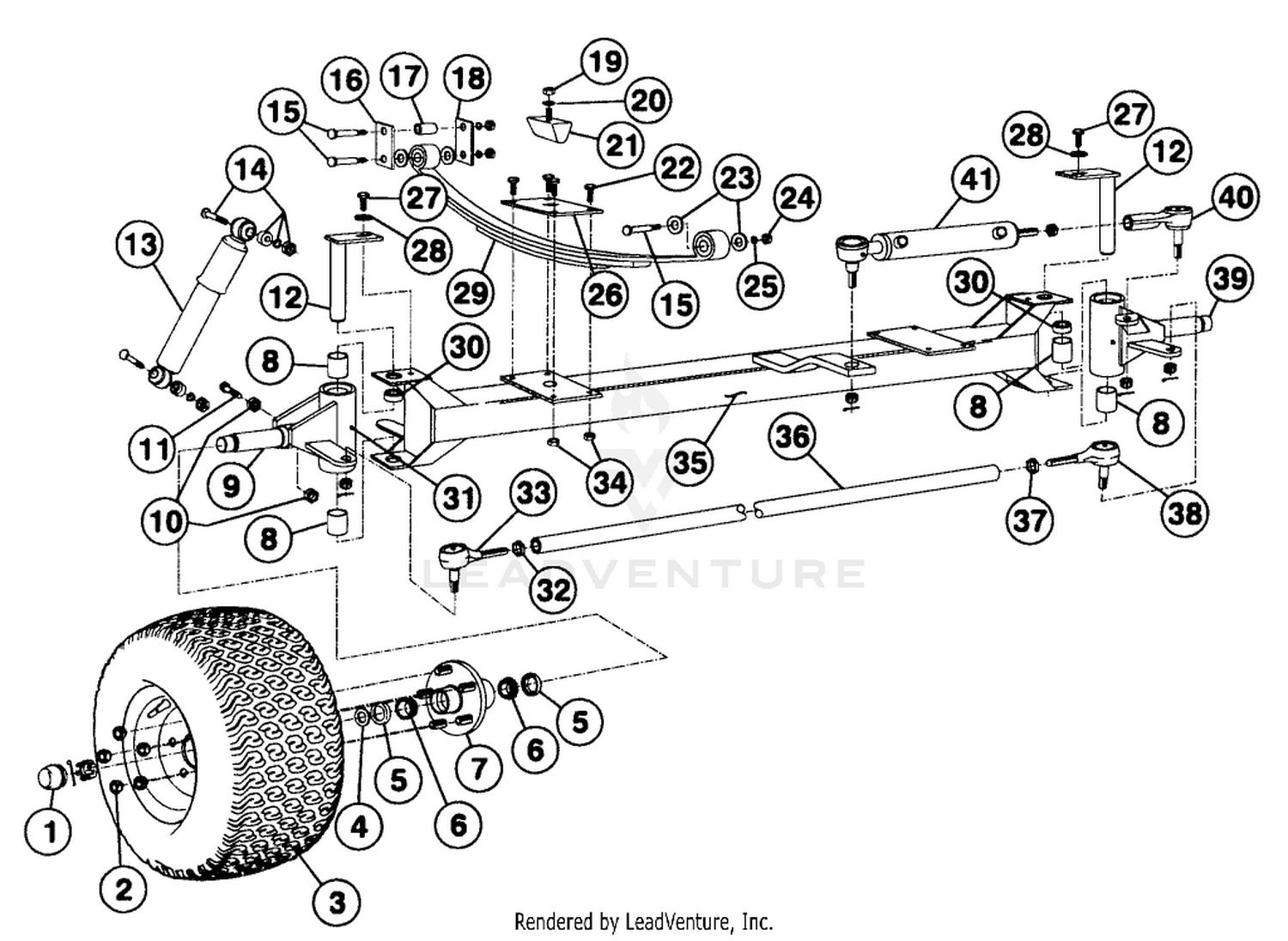 FRONT AXLE ASSEMBLY