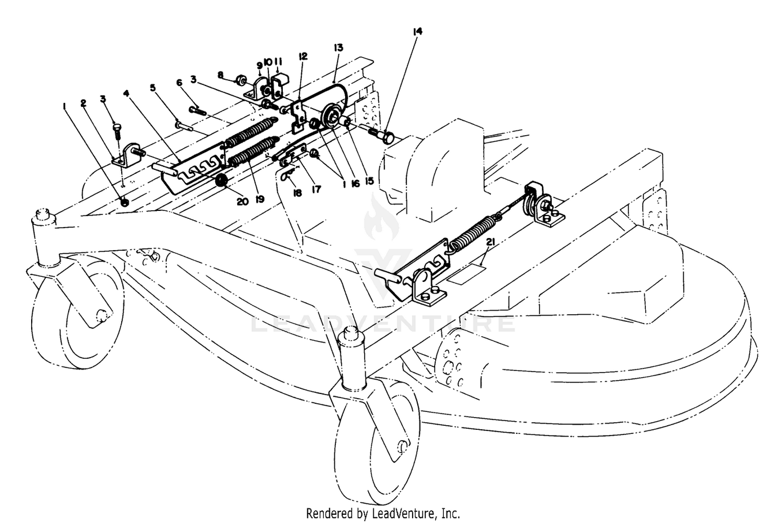 Flotation Kit Model No. 30759 (optional) (for Cutting Units Model No. 30544  30752)