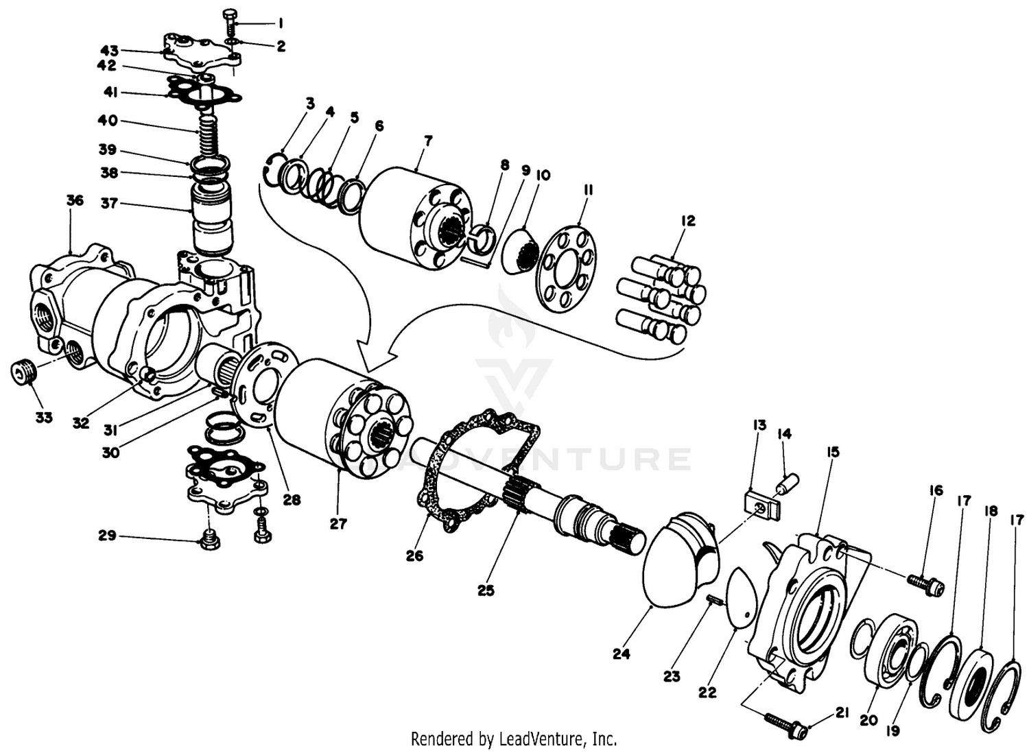Wheel Motor No. 69-3050