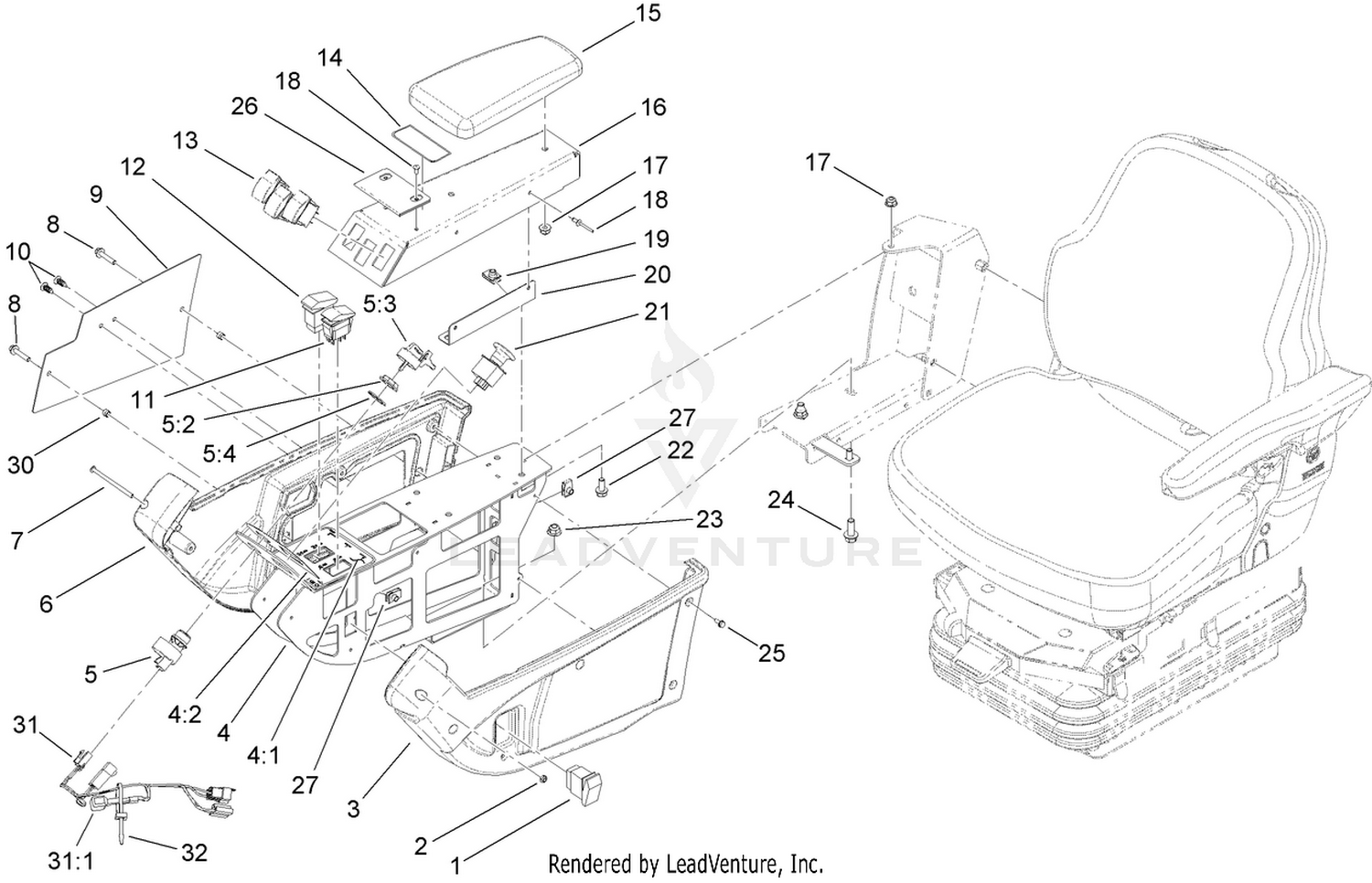 Control Console Assembly