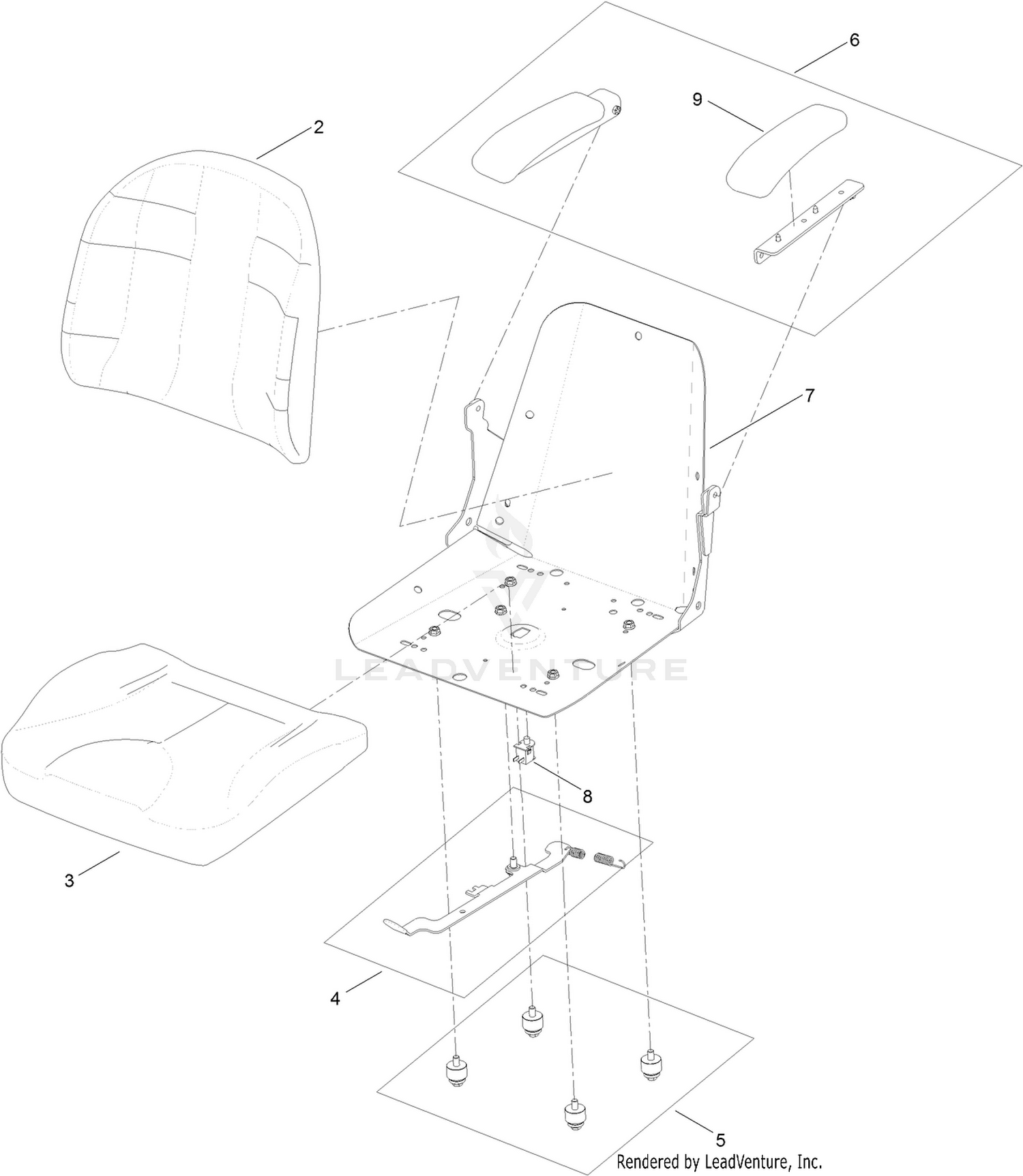 Seat Assembly No. 131-4147