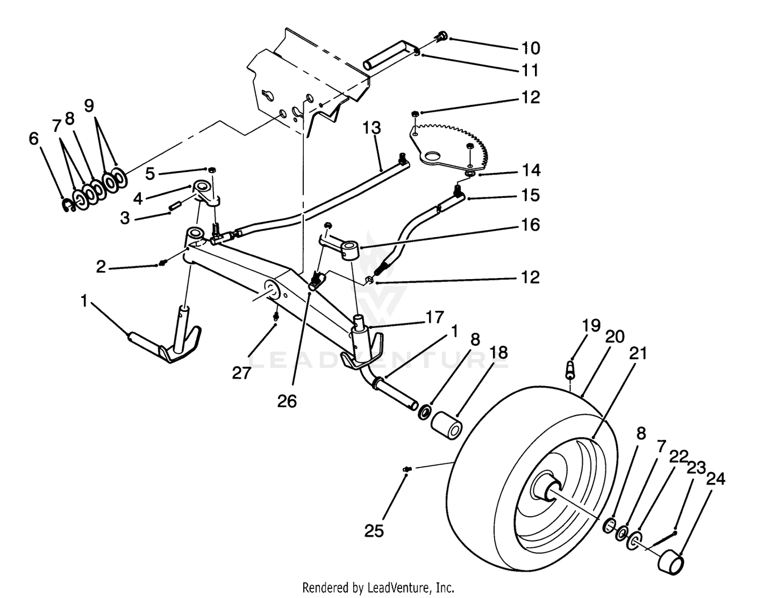 Front Axle Assembly