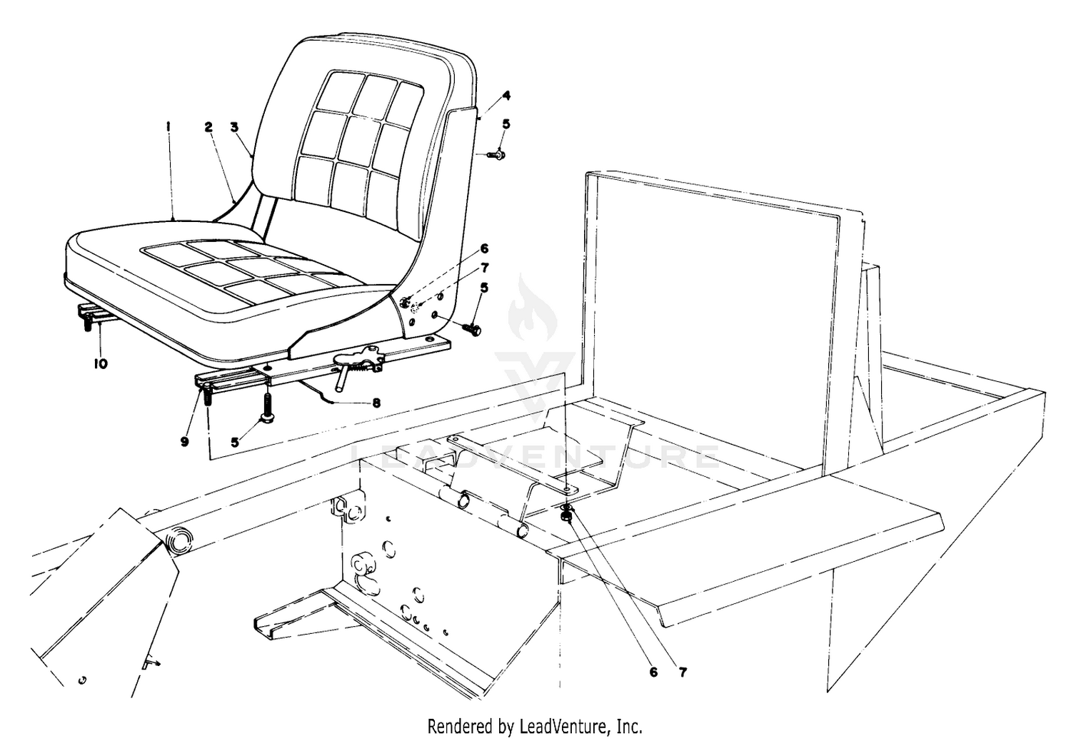 Standard Seat Kit Model No. 30785