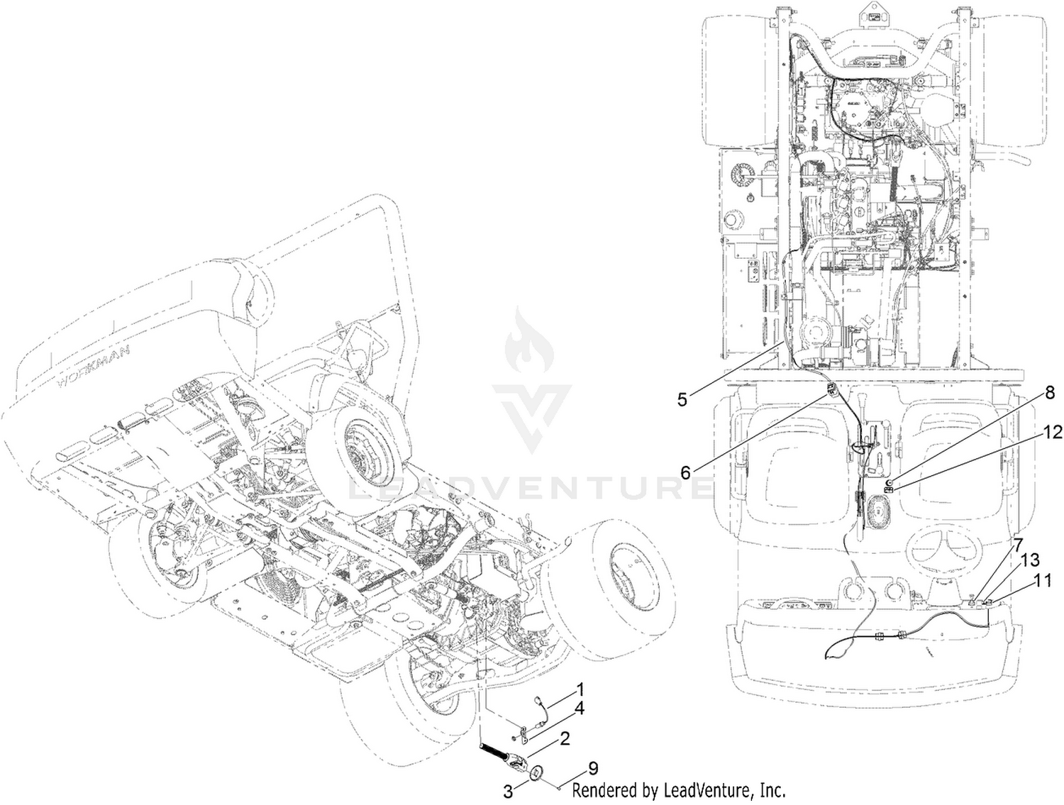 4WD Sensor Kit Assembly No. 137-2795