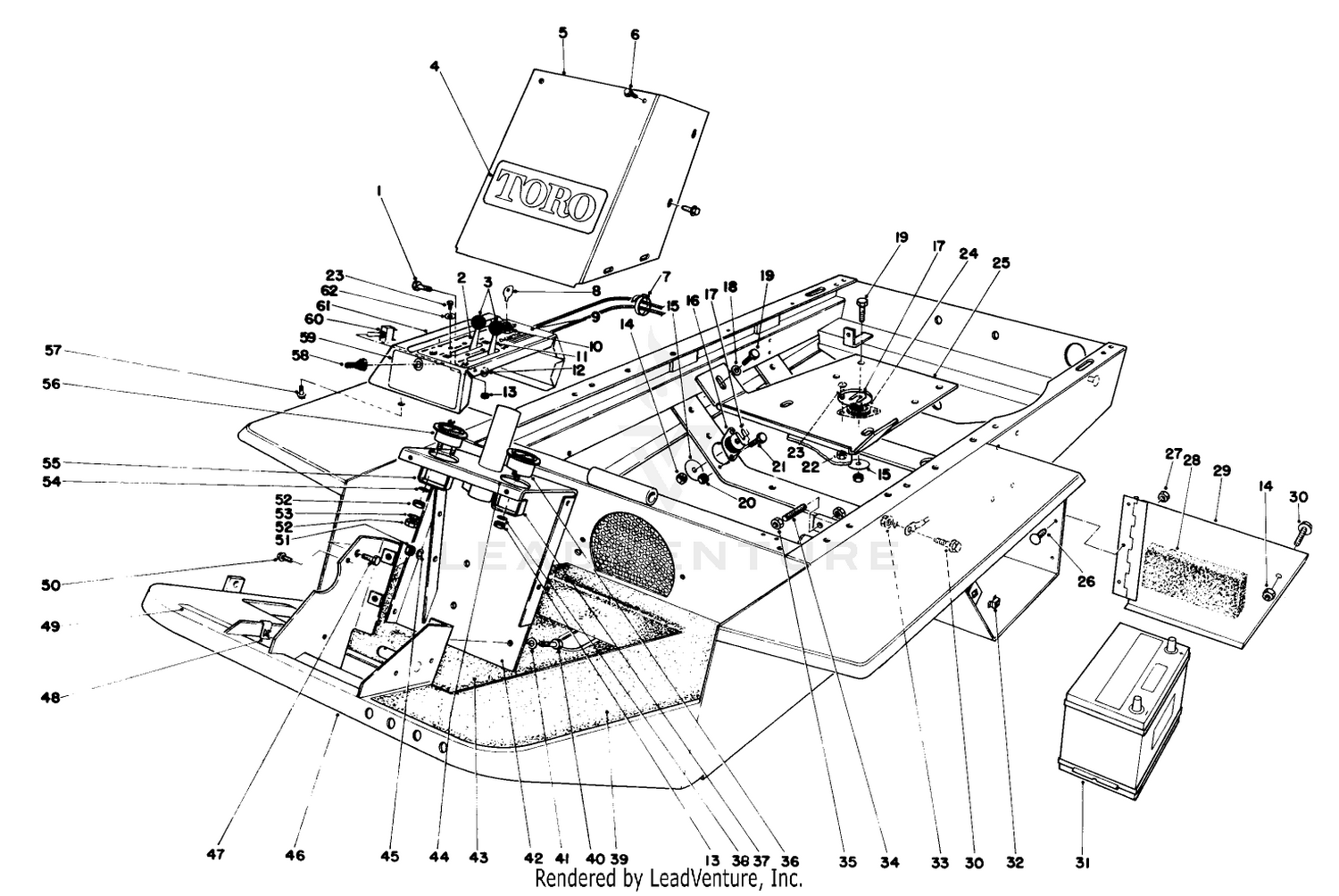 Instrument Panel And Steering Post Assembly