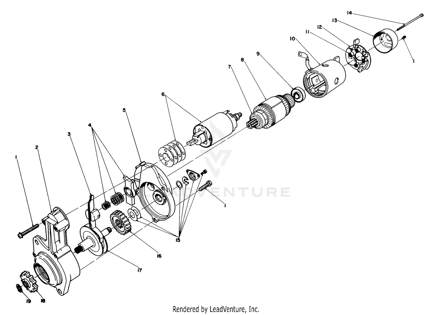 Starter Assembly No. 43-0360
