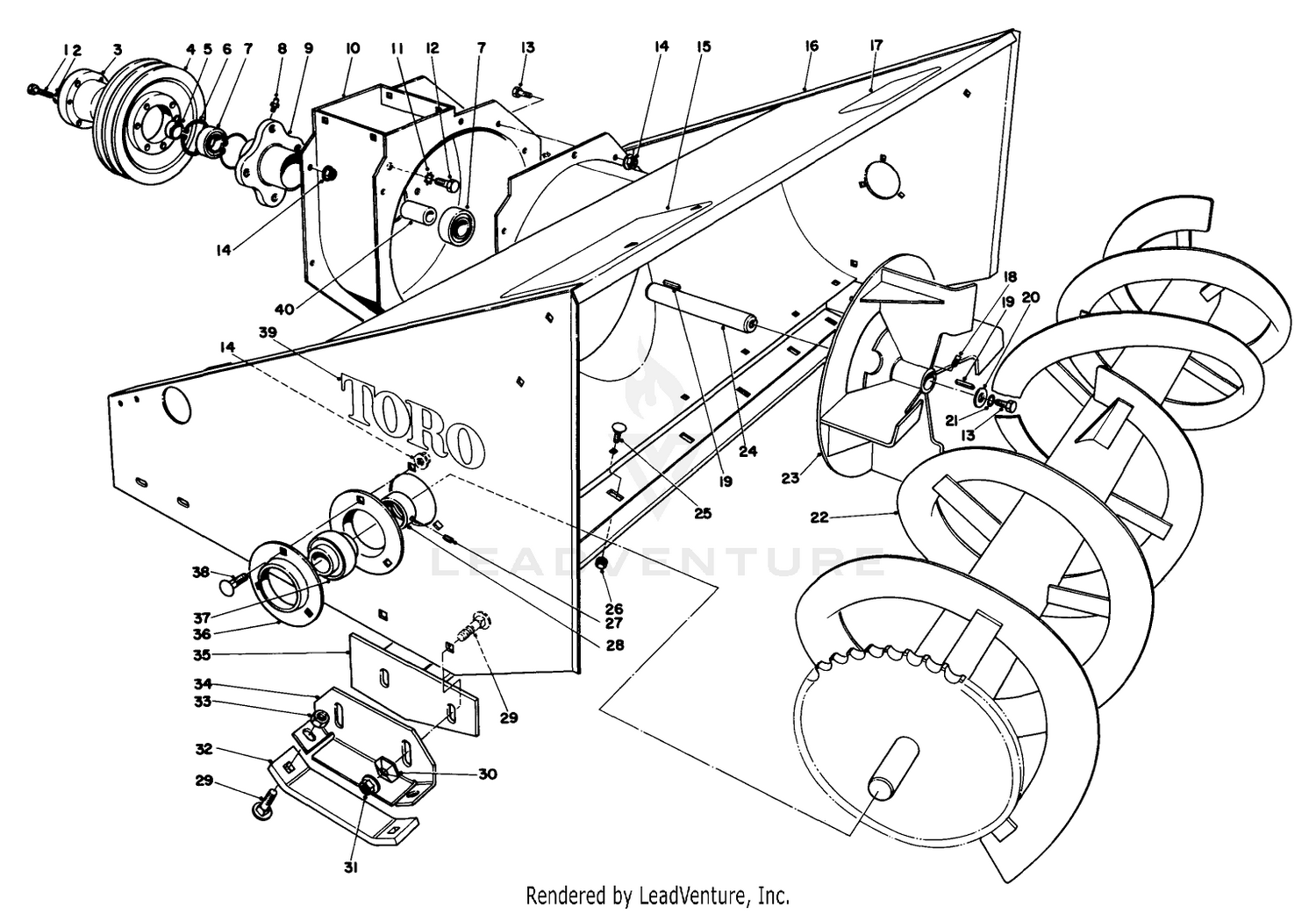 48" Snowthrower Model No. 30570 (optional)