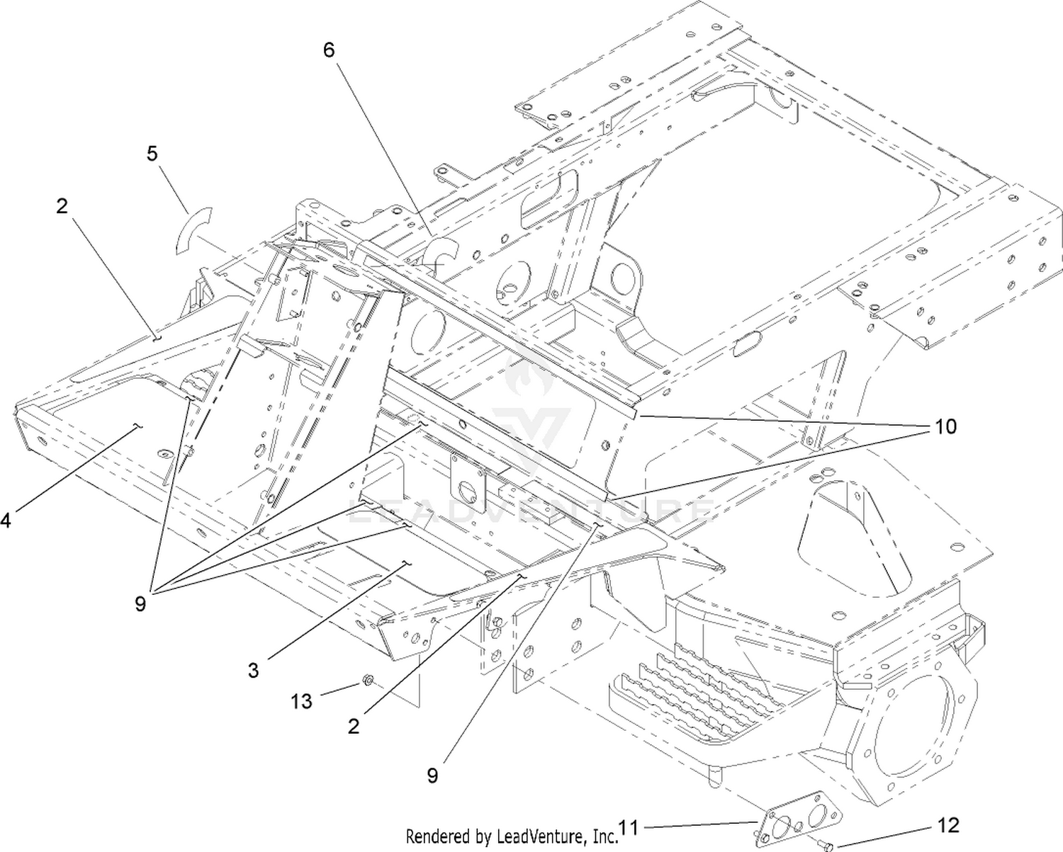Front Frame Assembly No. 108-6051