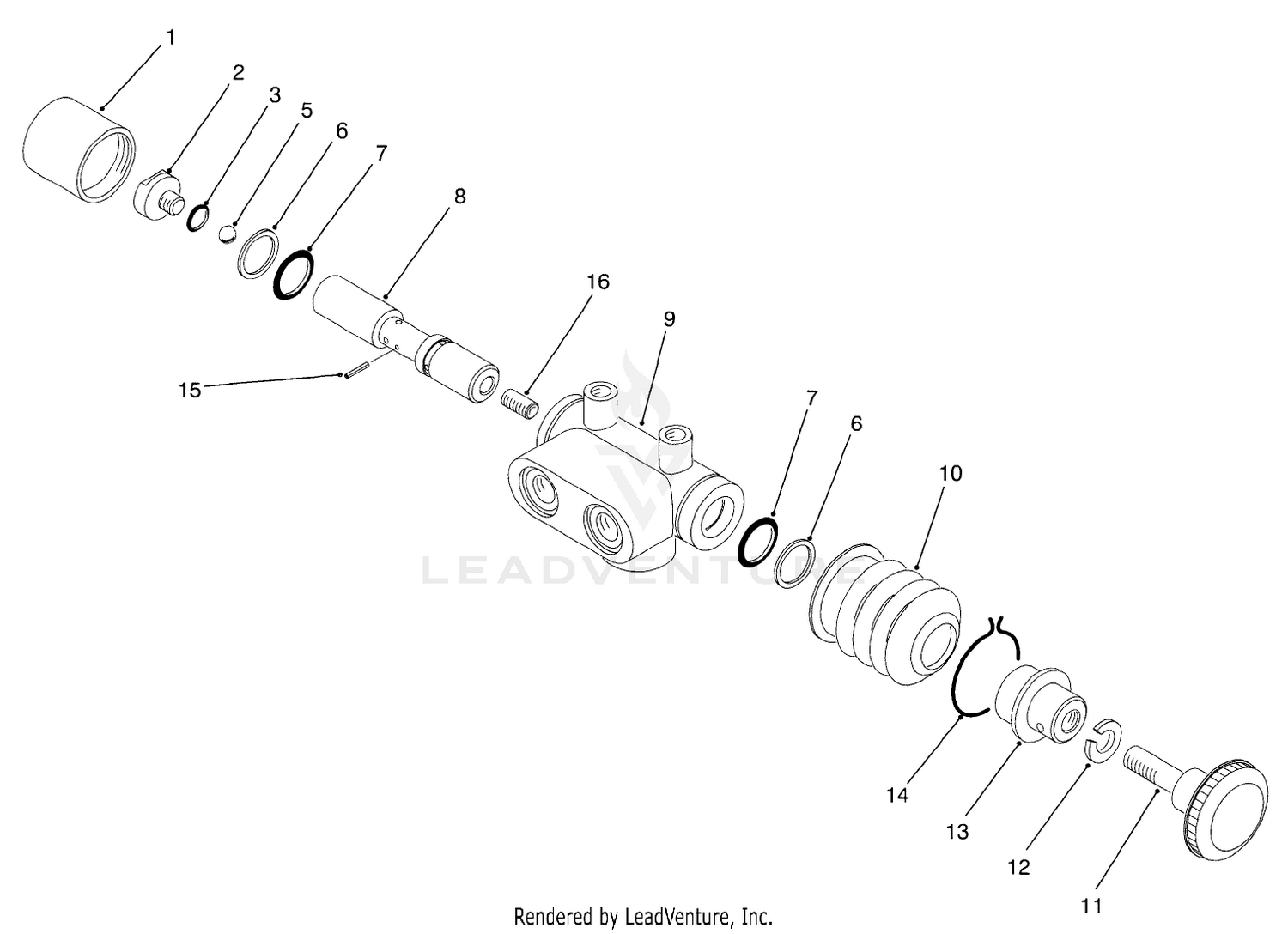 Two Position Valve Assembly No. 92-3196 (model No. 03426)