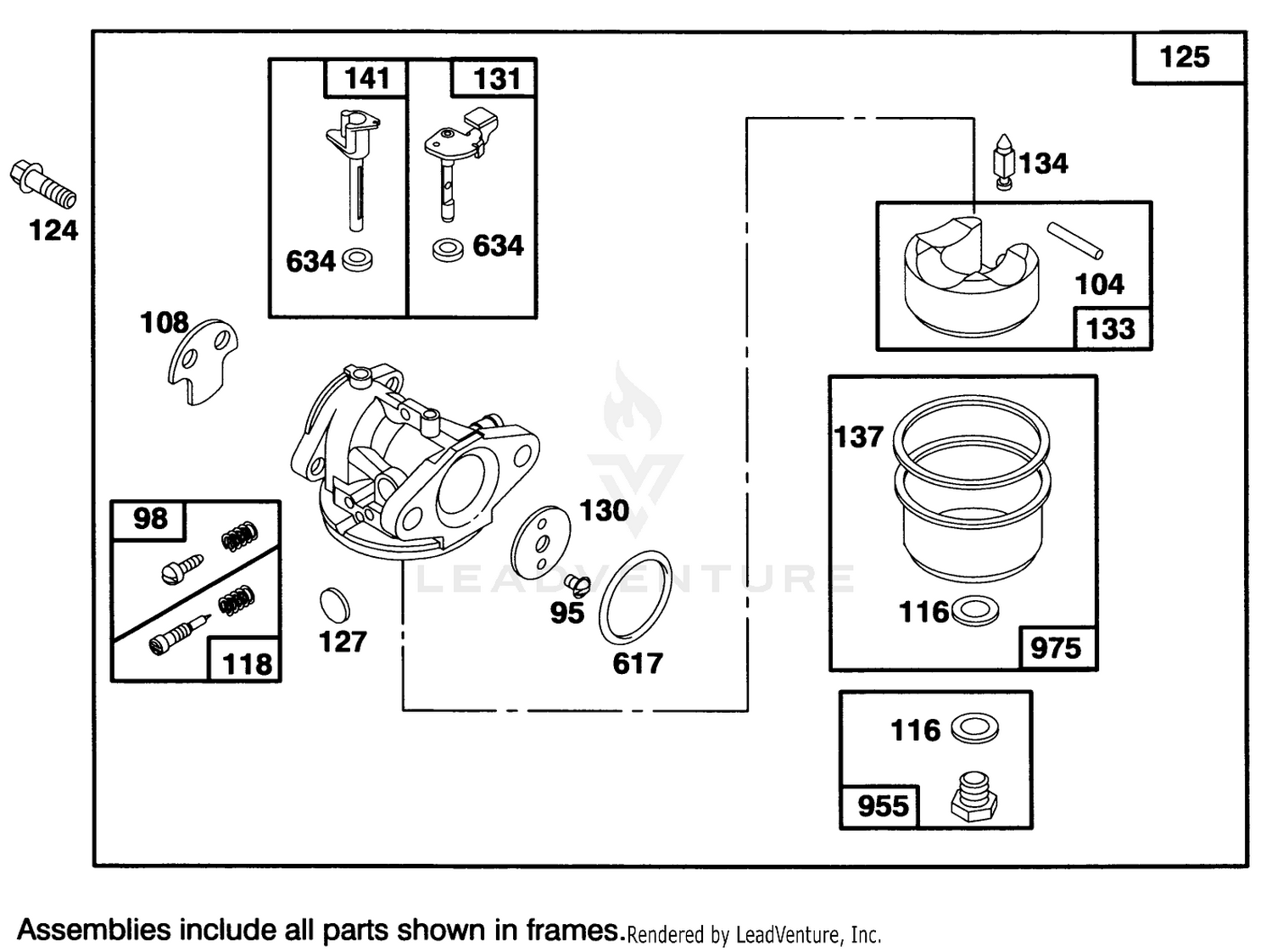 Engine Briggs  Stratton Model 127802-0513-21 3