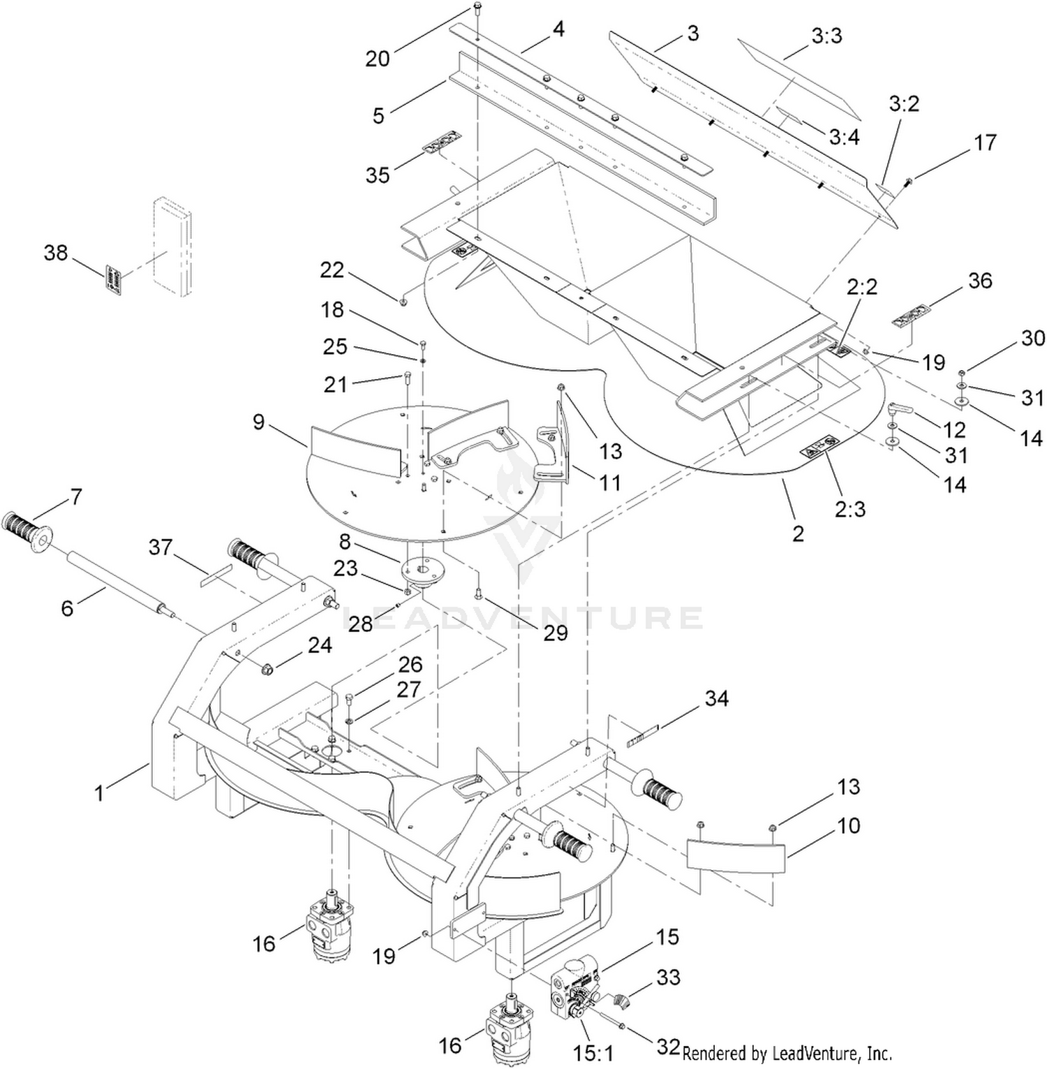 Twin Spinner Assembly
