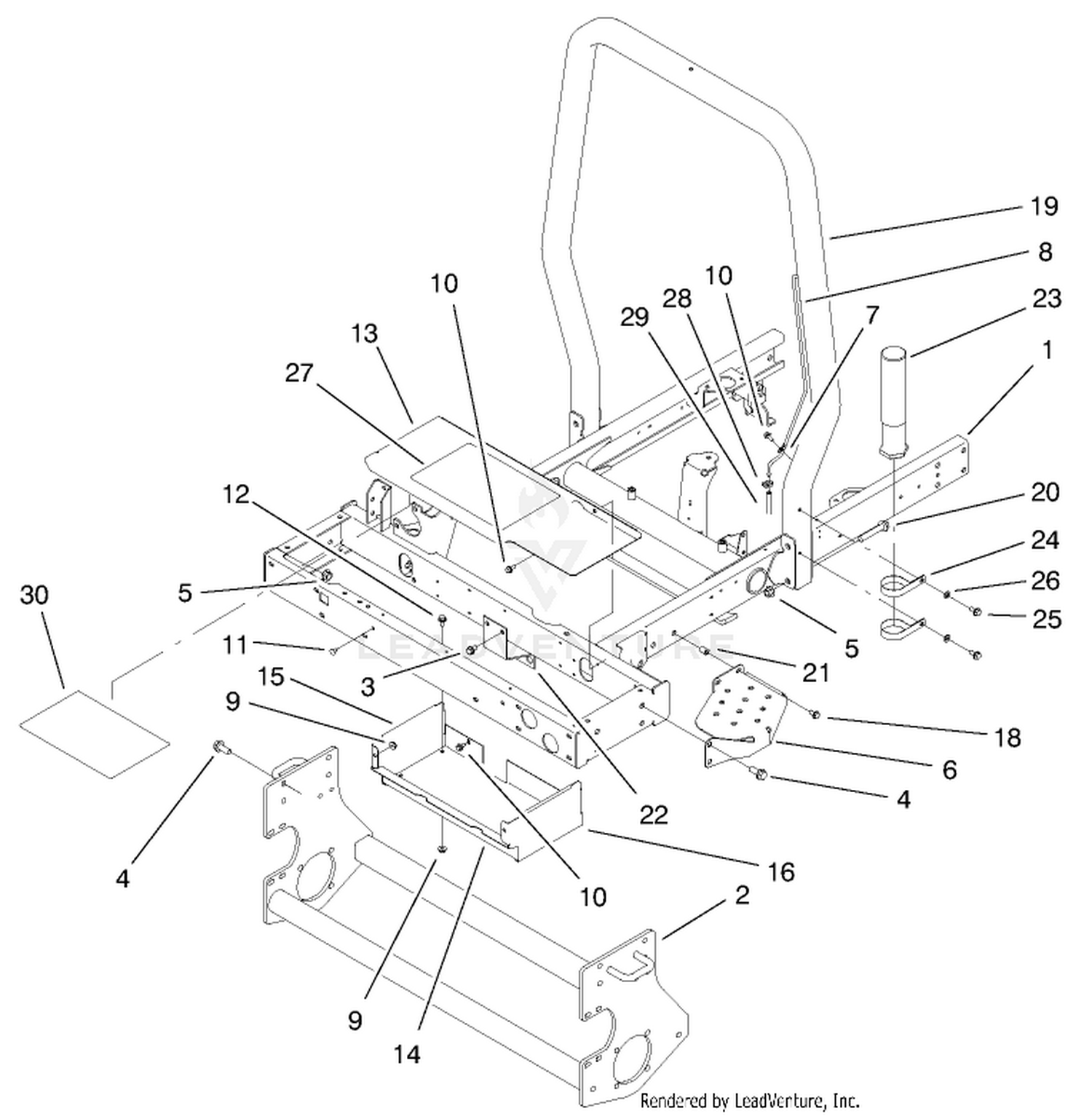 Frame and Platform Assembly