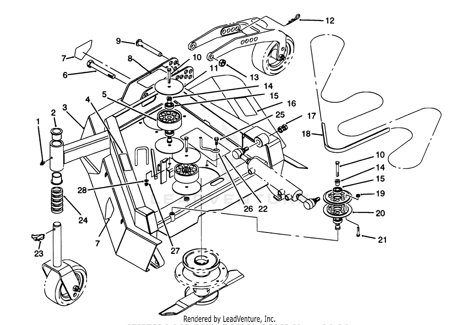 Wing Deck Assembly-R.h.