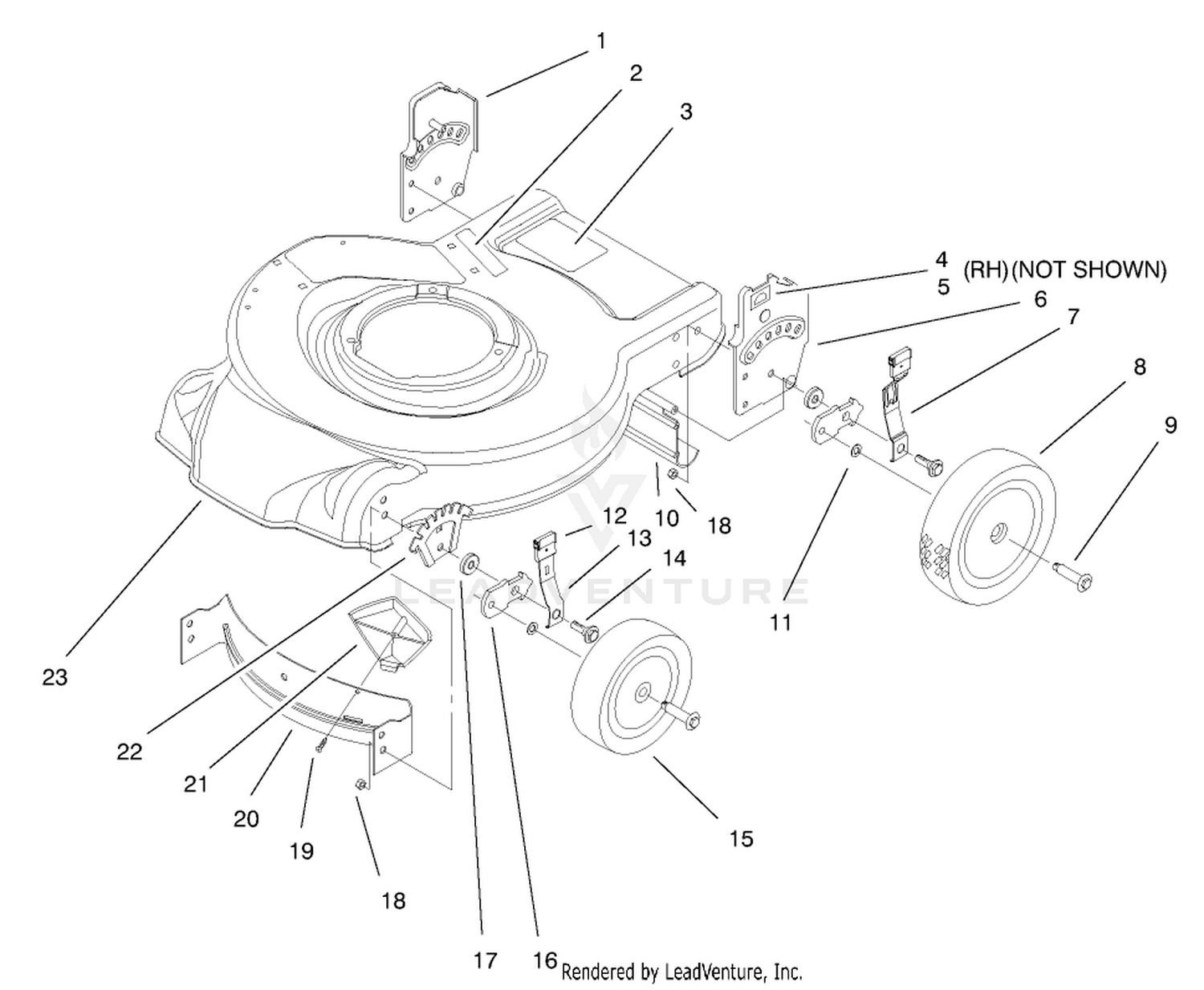 Housing  Wheel Assembly