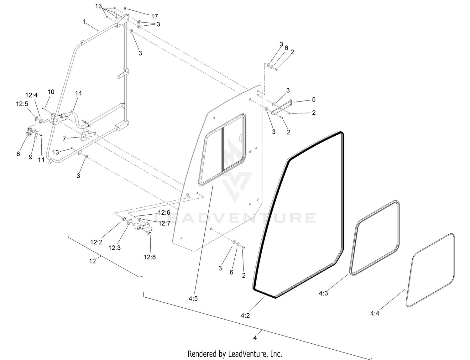 LH Door Assembly