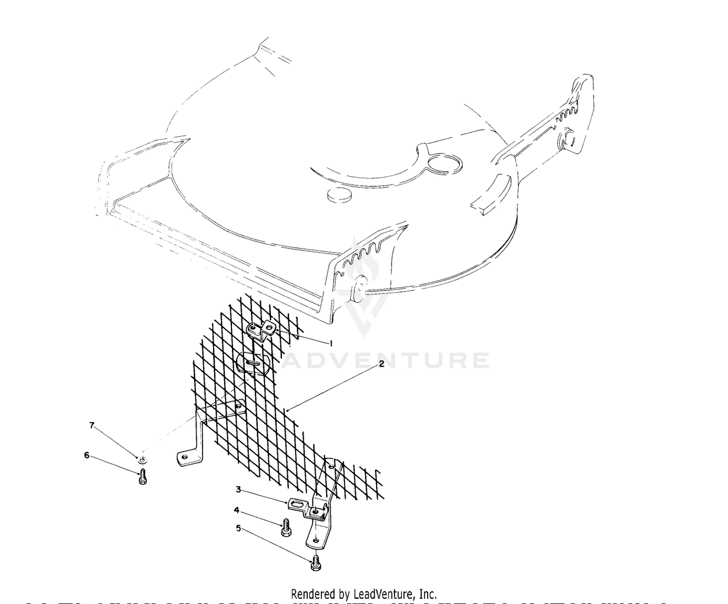 Leaf Shredder Kit Model No 59157 (optional)
