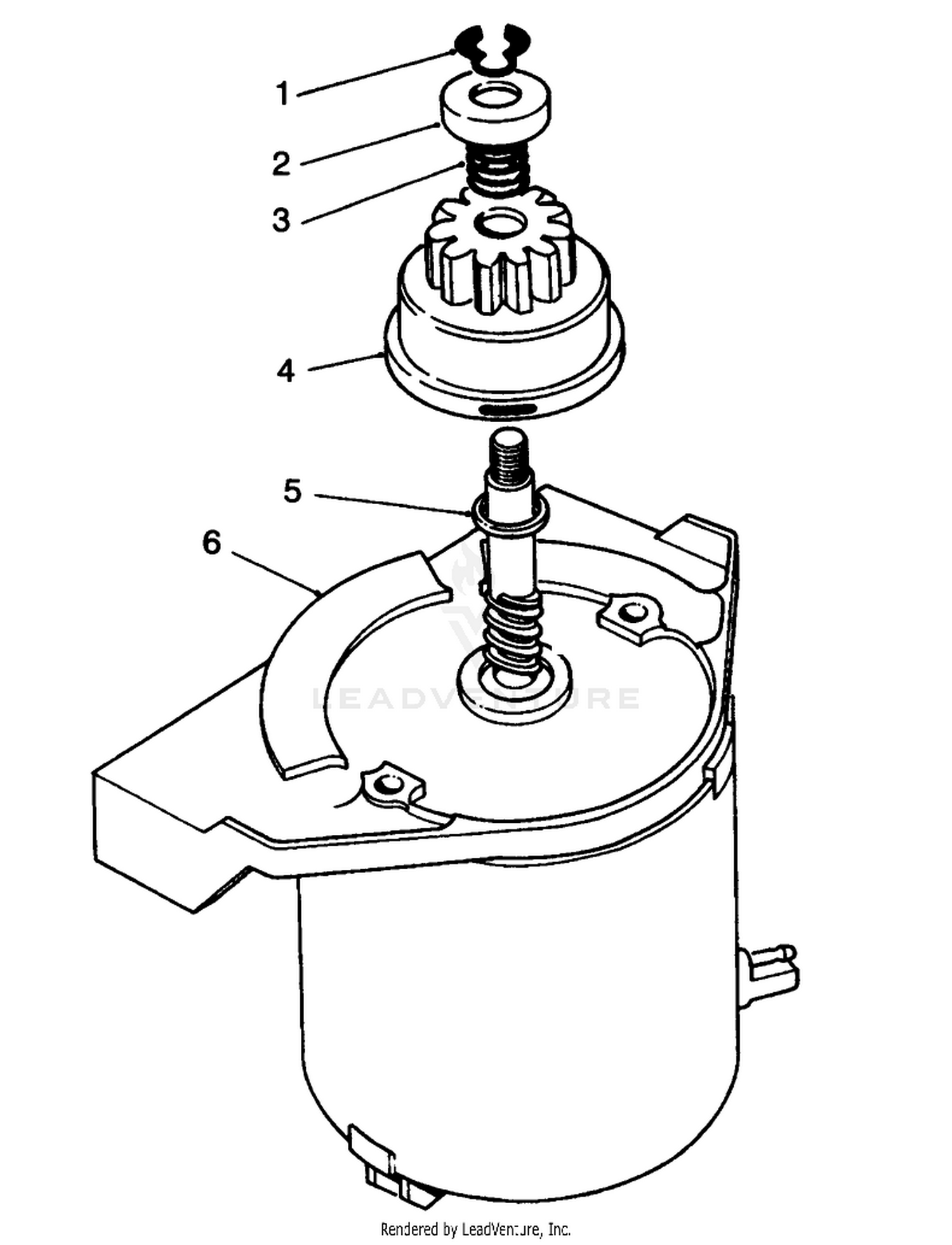 Starter Motor Assembly